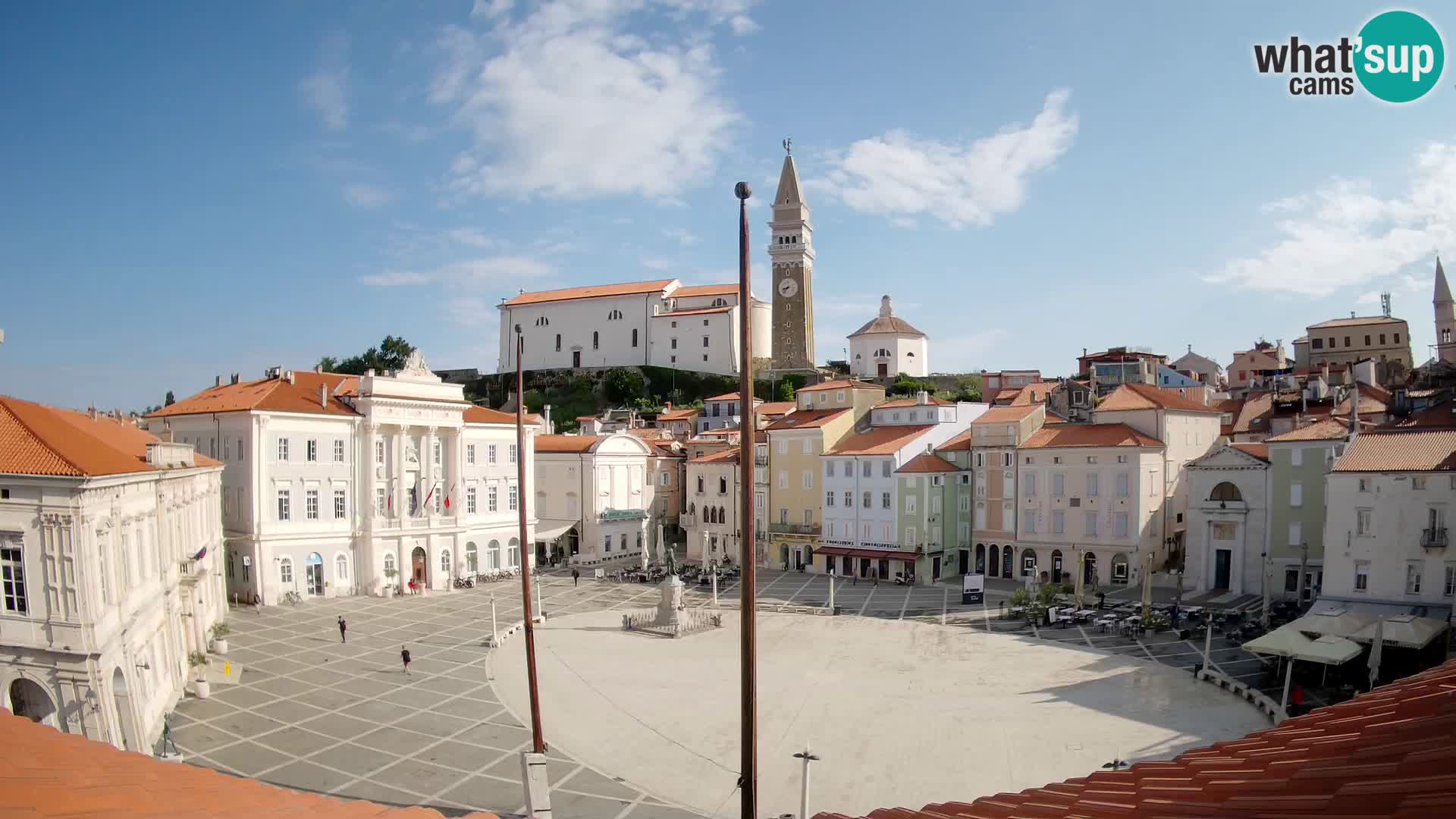 Webcam Piran – Tartini square
