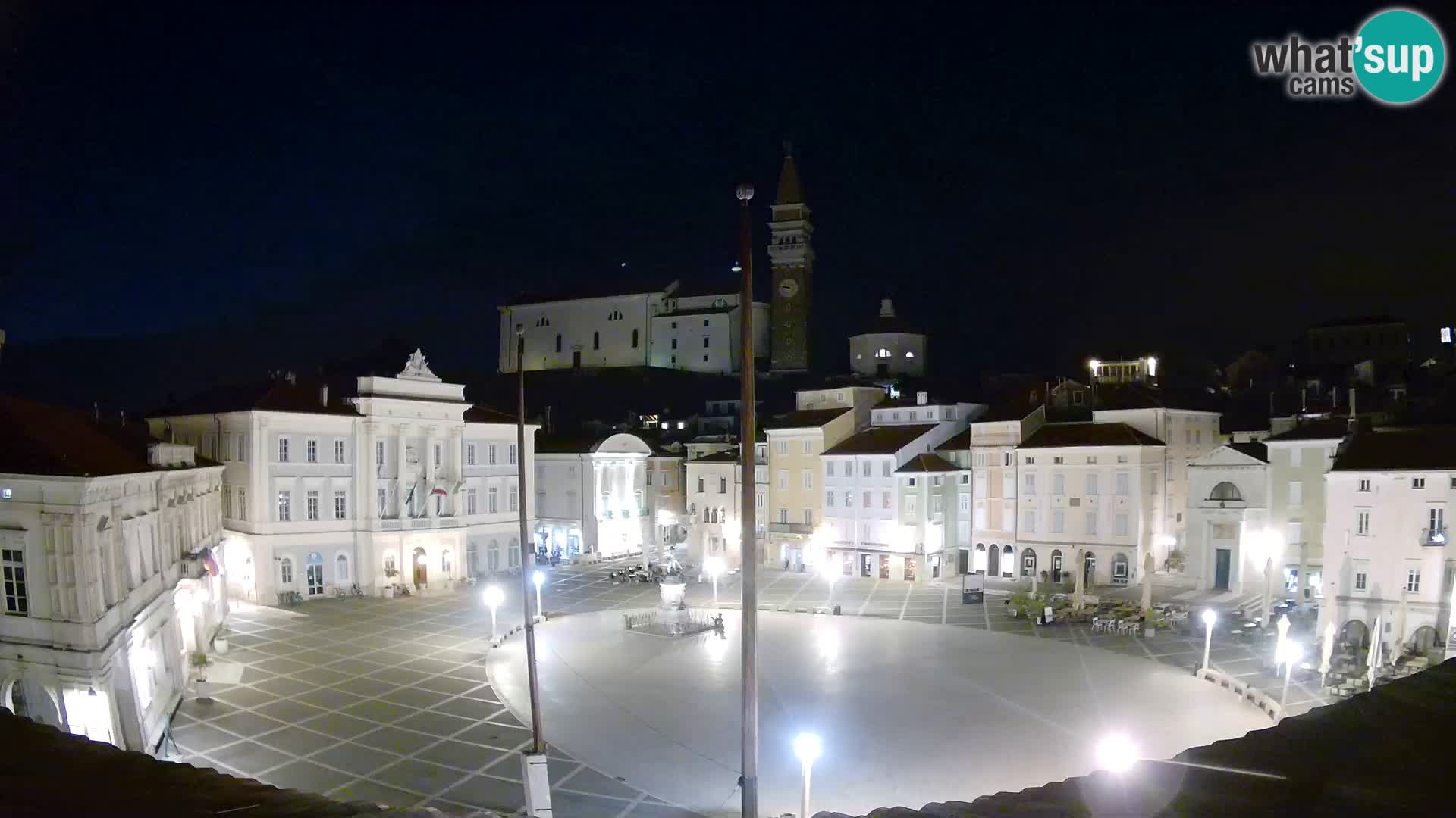 Webcam Piran – Tartini square
