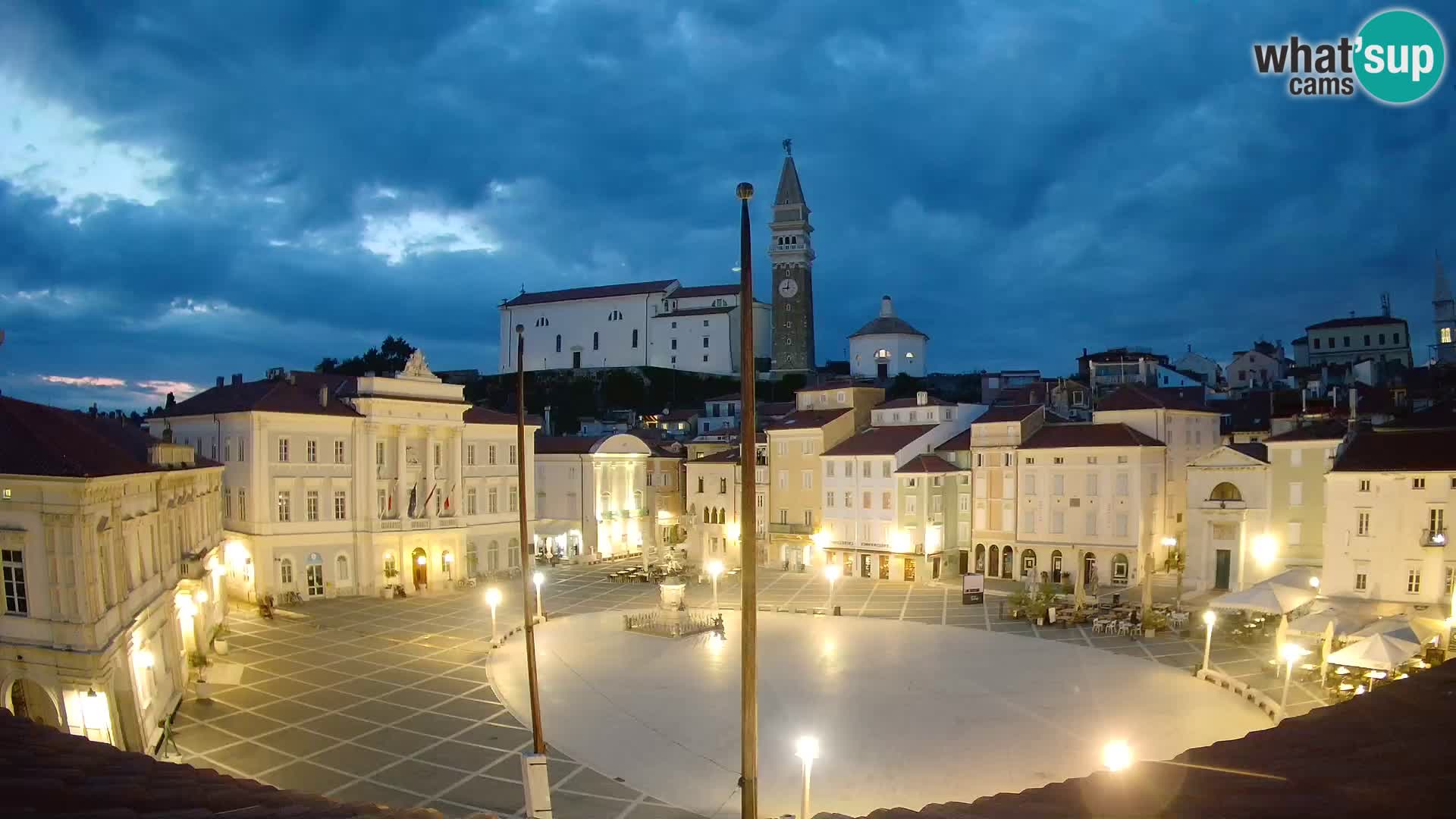 Webcam Piran – Tartini square