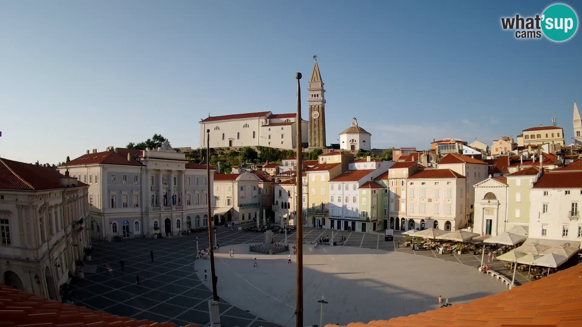 Webcam Piran – Plaza Tartini