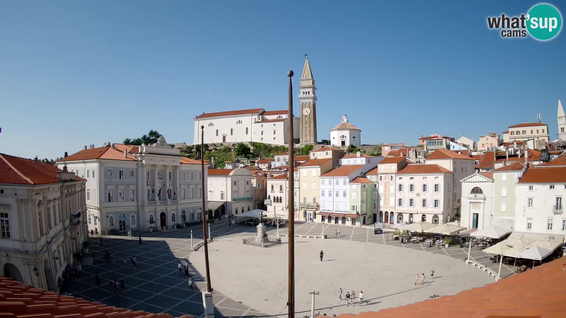 Kamera v živo Piran – Tartinijev trg