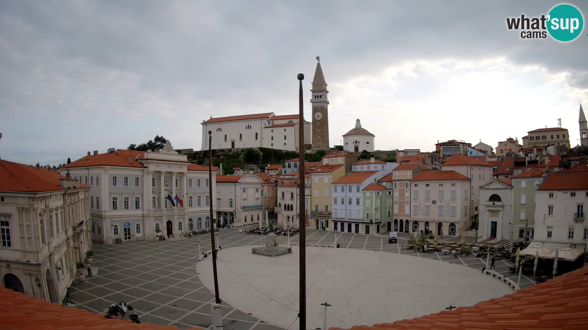 Webcam Piran – Tartini square