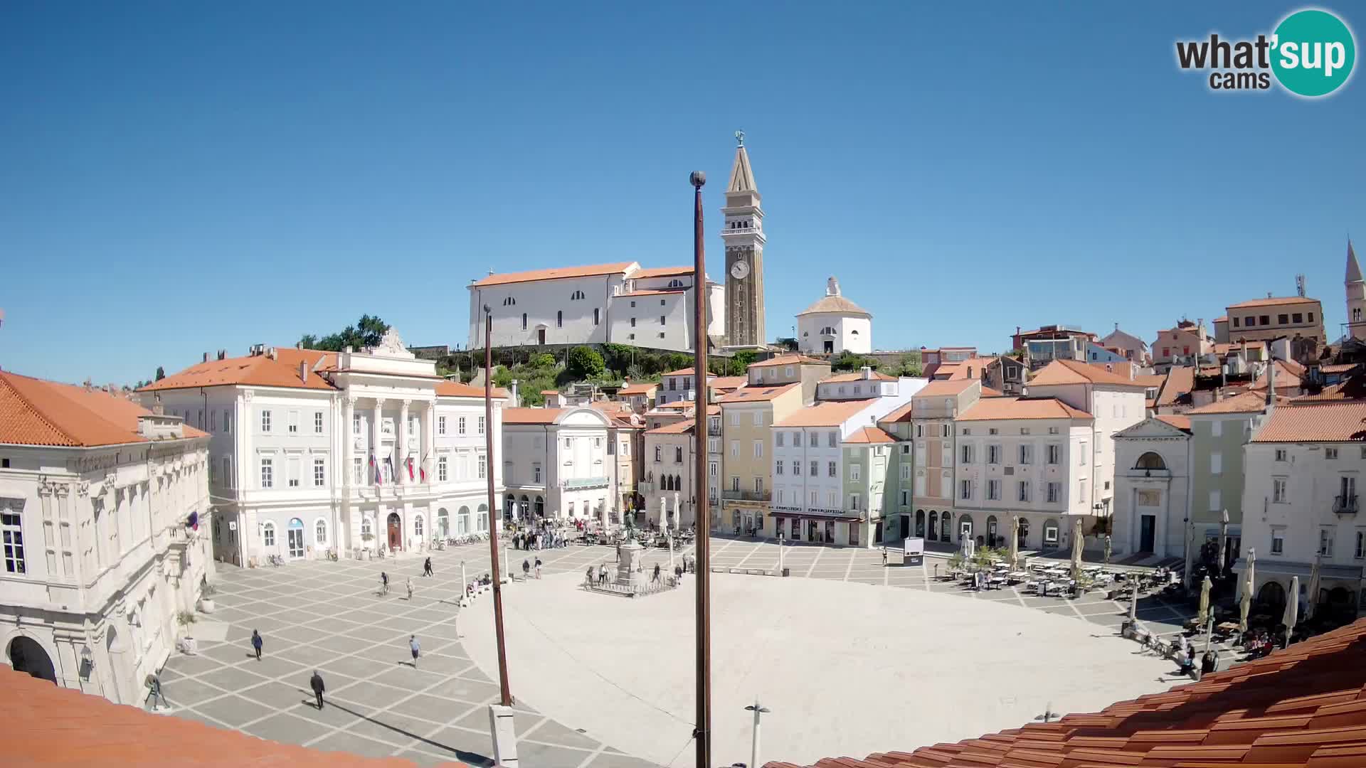 Kamera v živo Piran – Tartinijev trg
