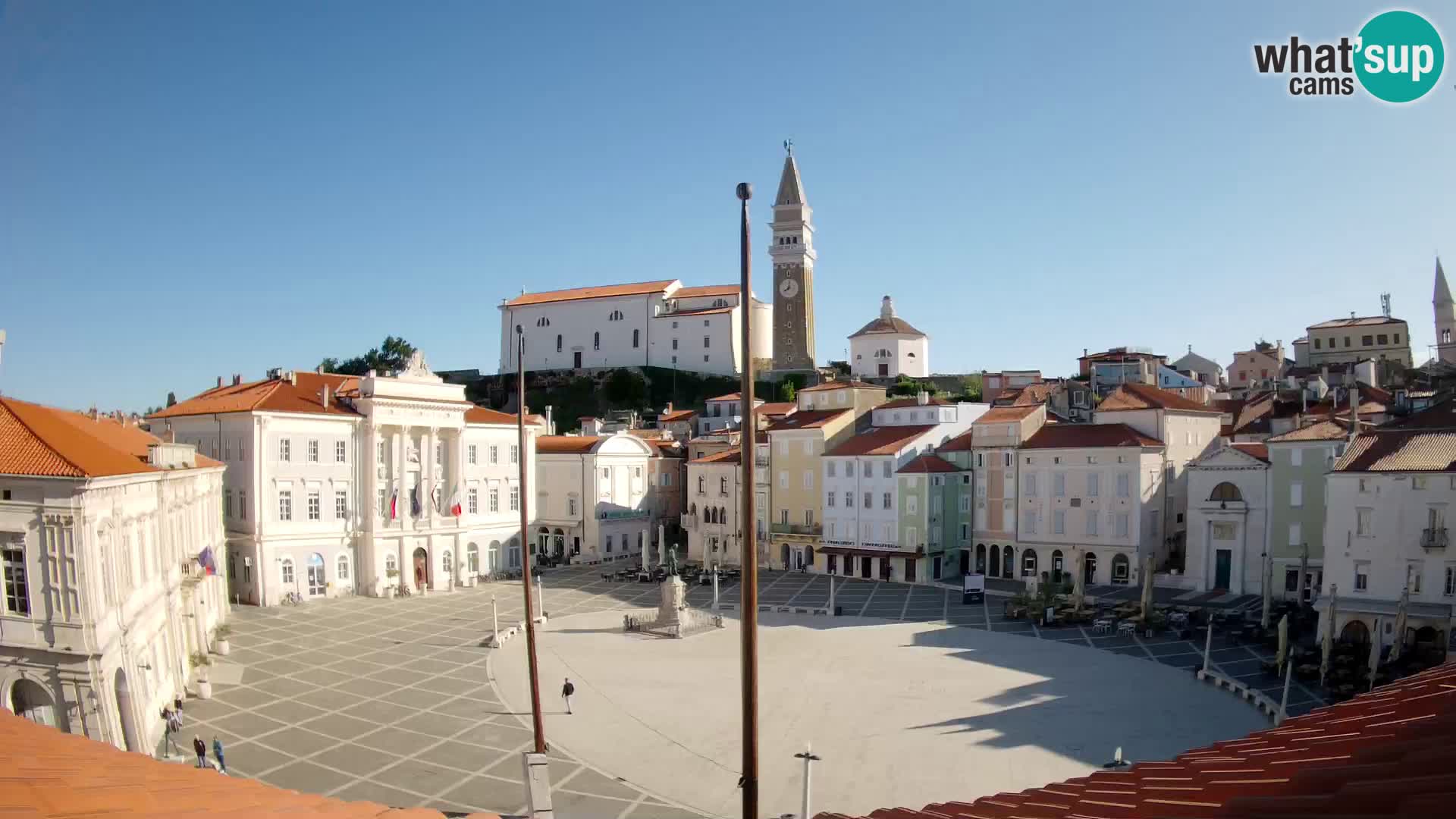 Webcam Piran – Tartini square