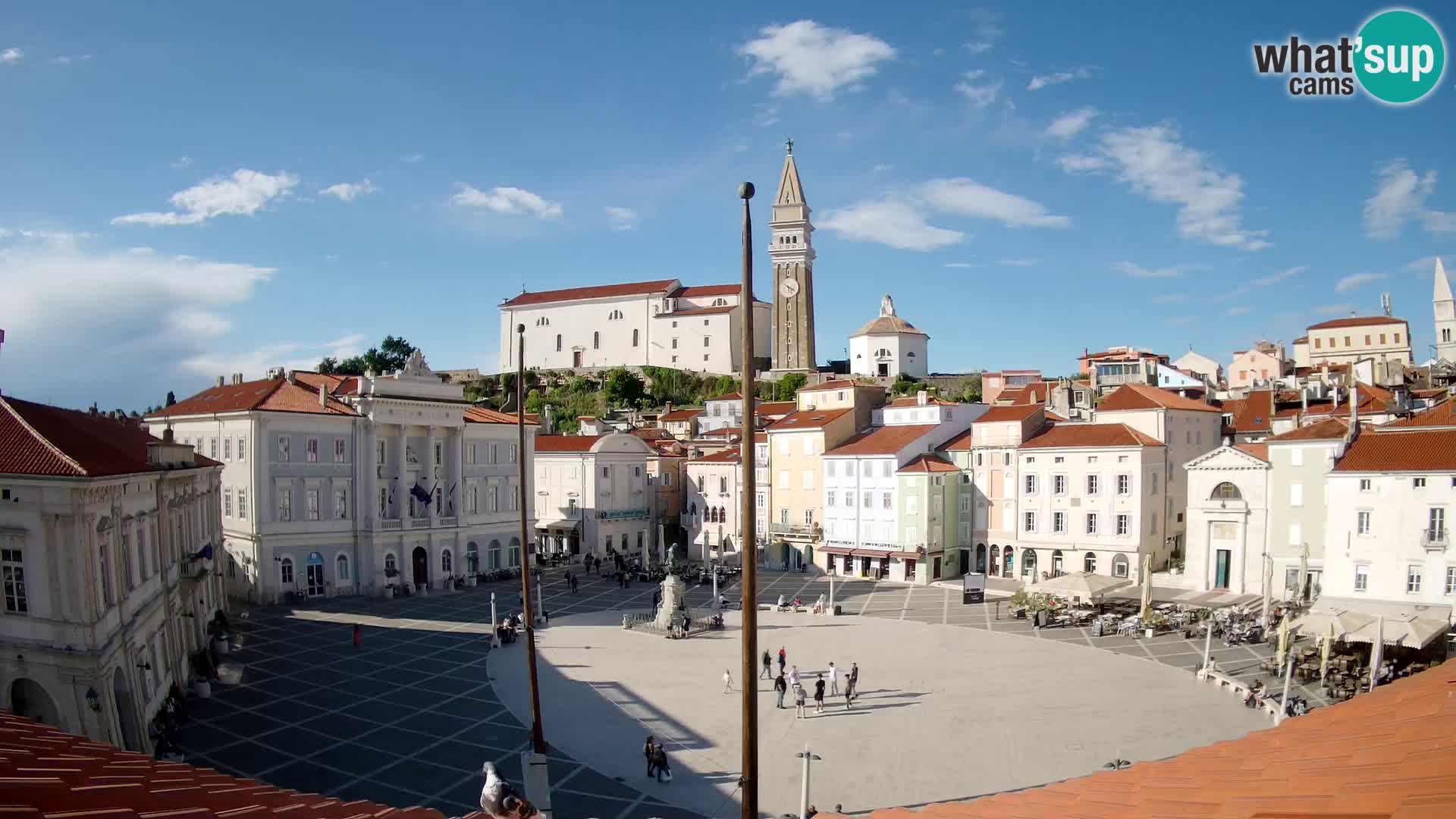 Kamera v živo Piran – Tartinijev trg