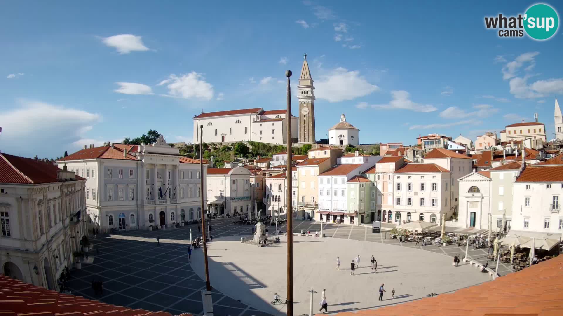 Webcam Piran – Tartini square