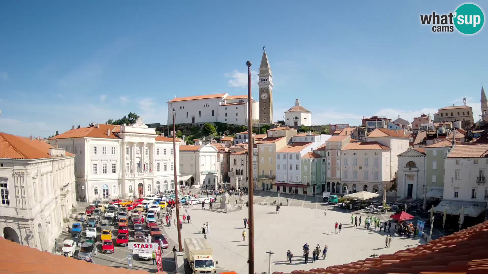 Webcam Piran – Tartini square