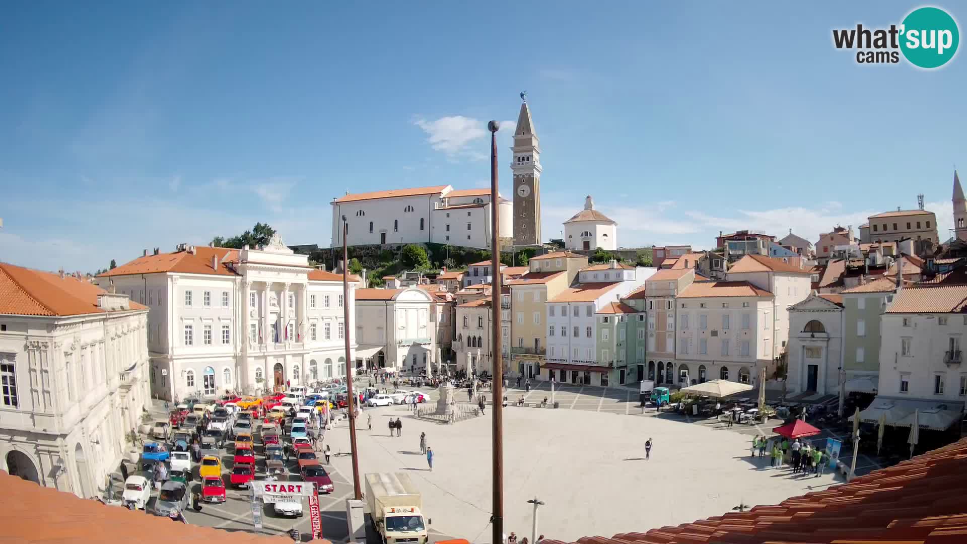 Kamera v živo Piran – Tartinijev trg