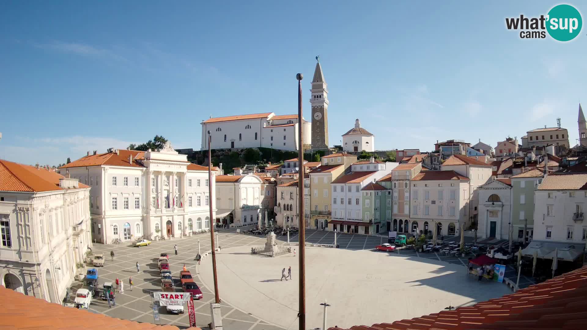 Kamera v živo Piran – Tartinijev trg