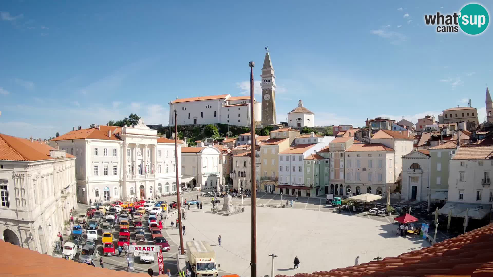 Kamera v živo Piran – Tartinijev trg