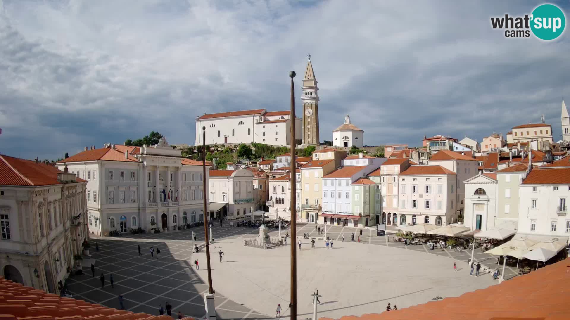 Kamera v živo Piran – Tartinijev trg