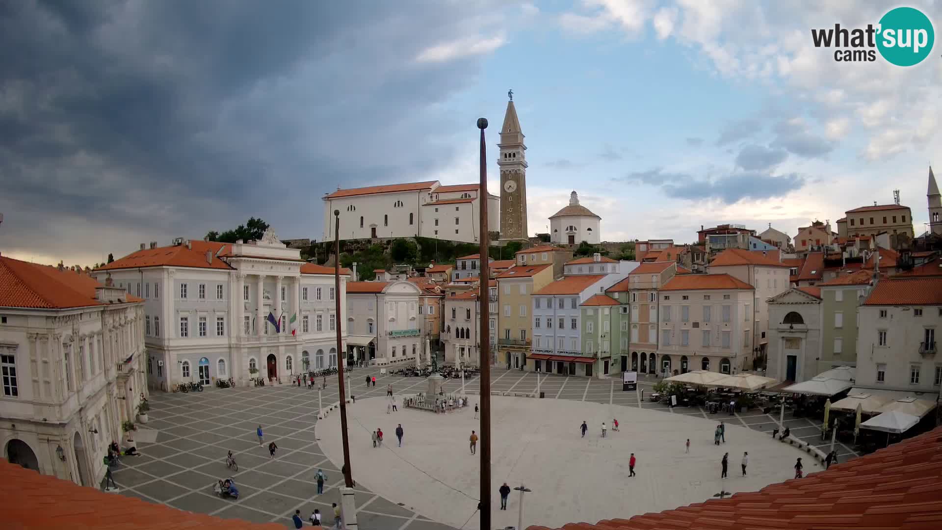 Webcam Piran – Tartini square
