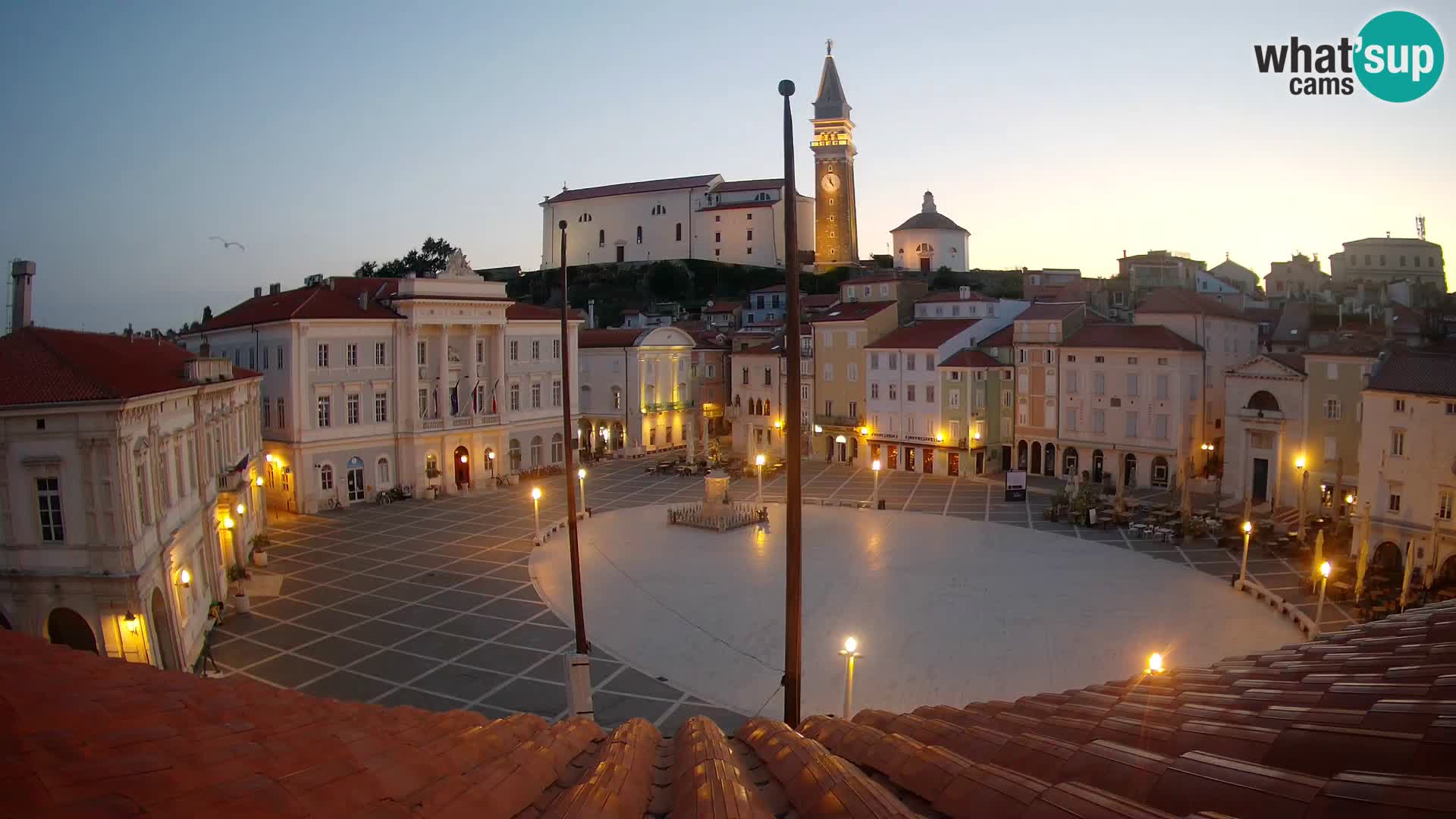 Web Kamera Piran – Trg Tartini