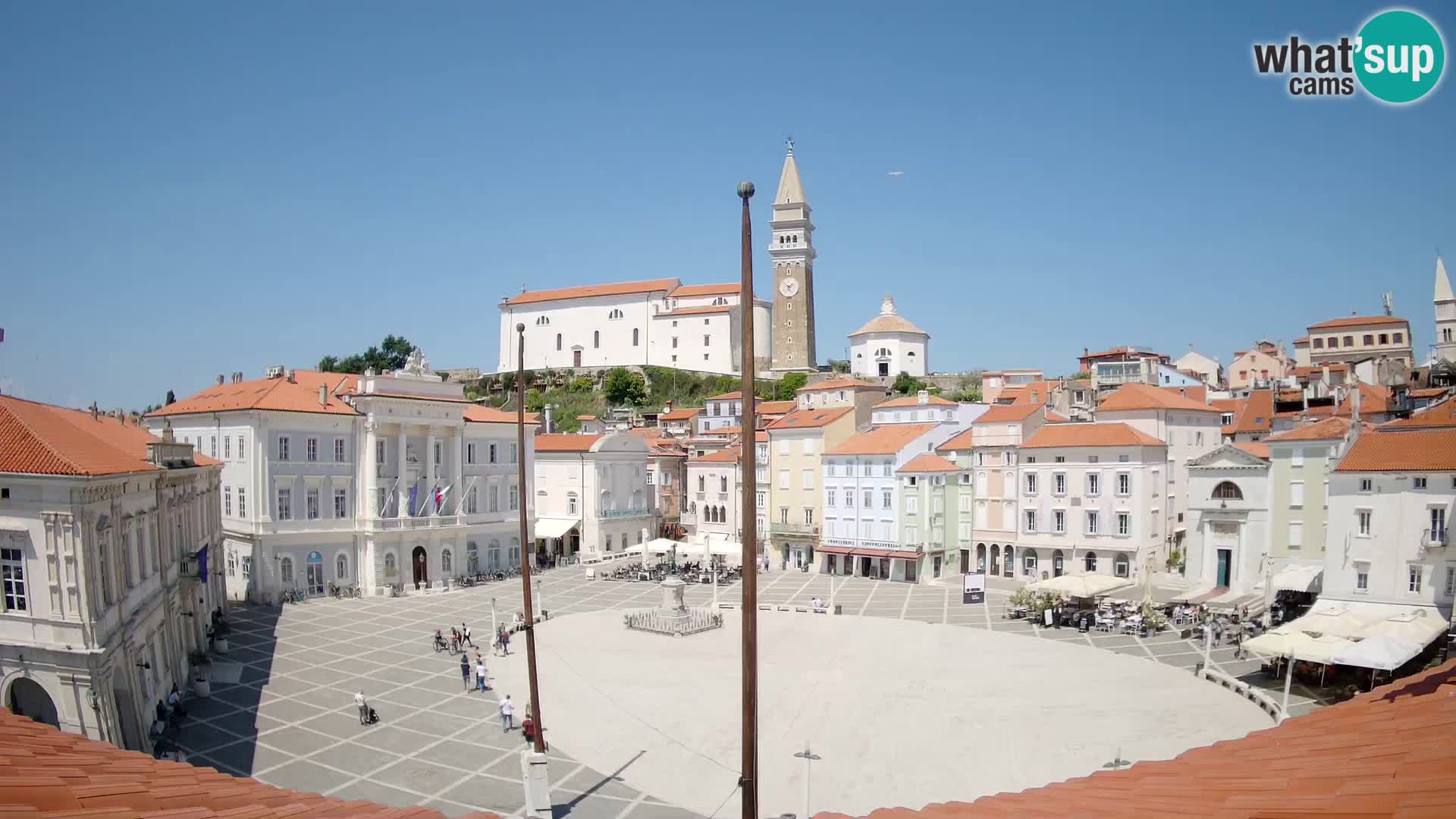 Kamera v živo Piran – Tartinijev trg