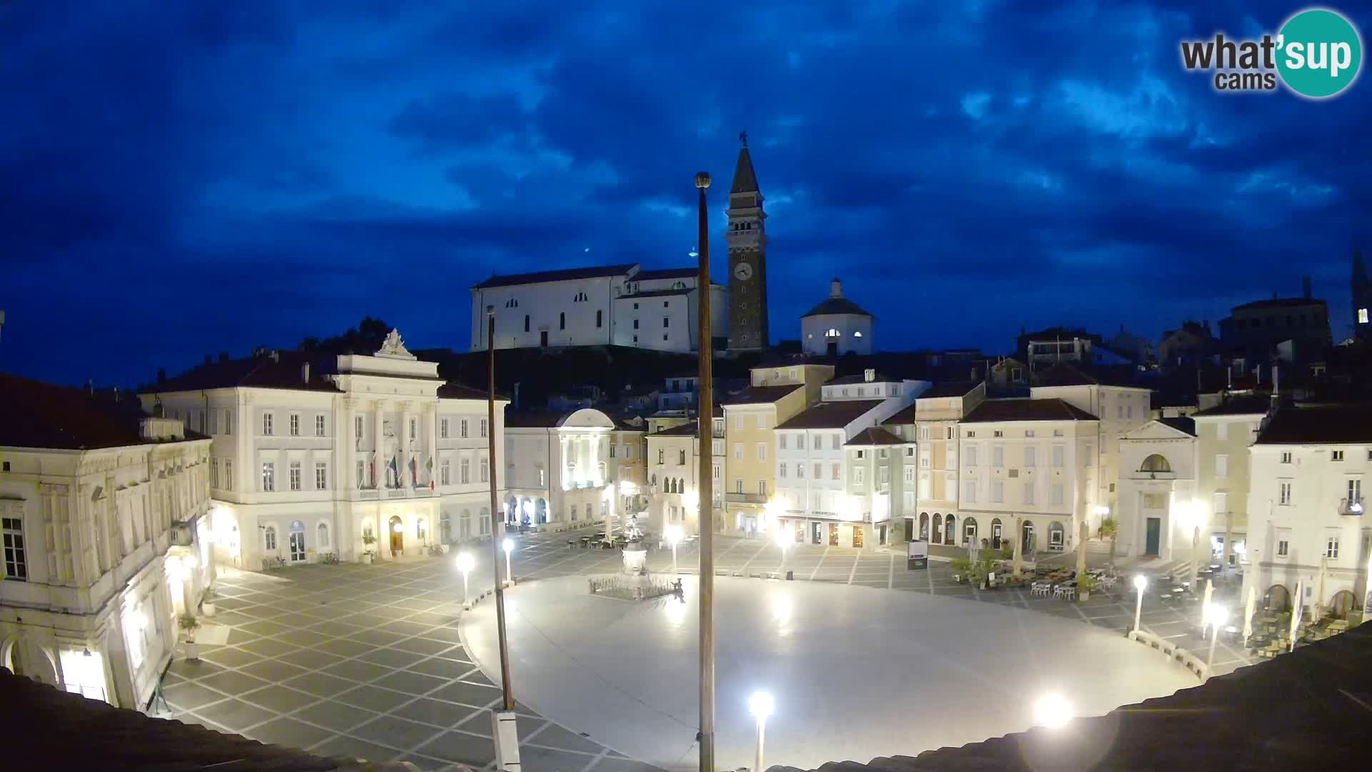 Webcam Piran – Tartini square