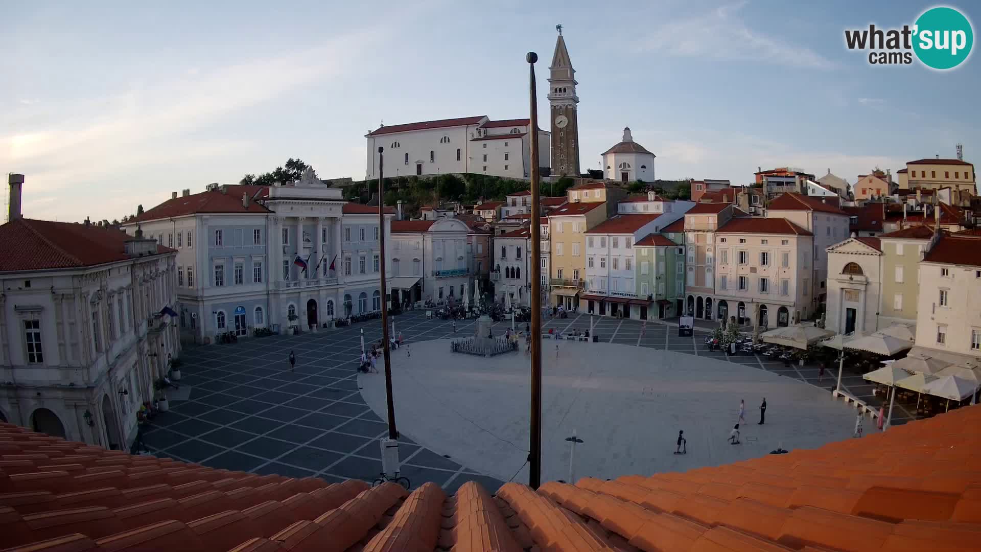 Web Kamera Piran – Trg Tartini