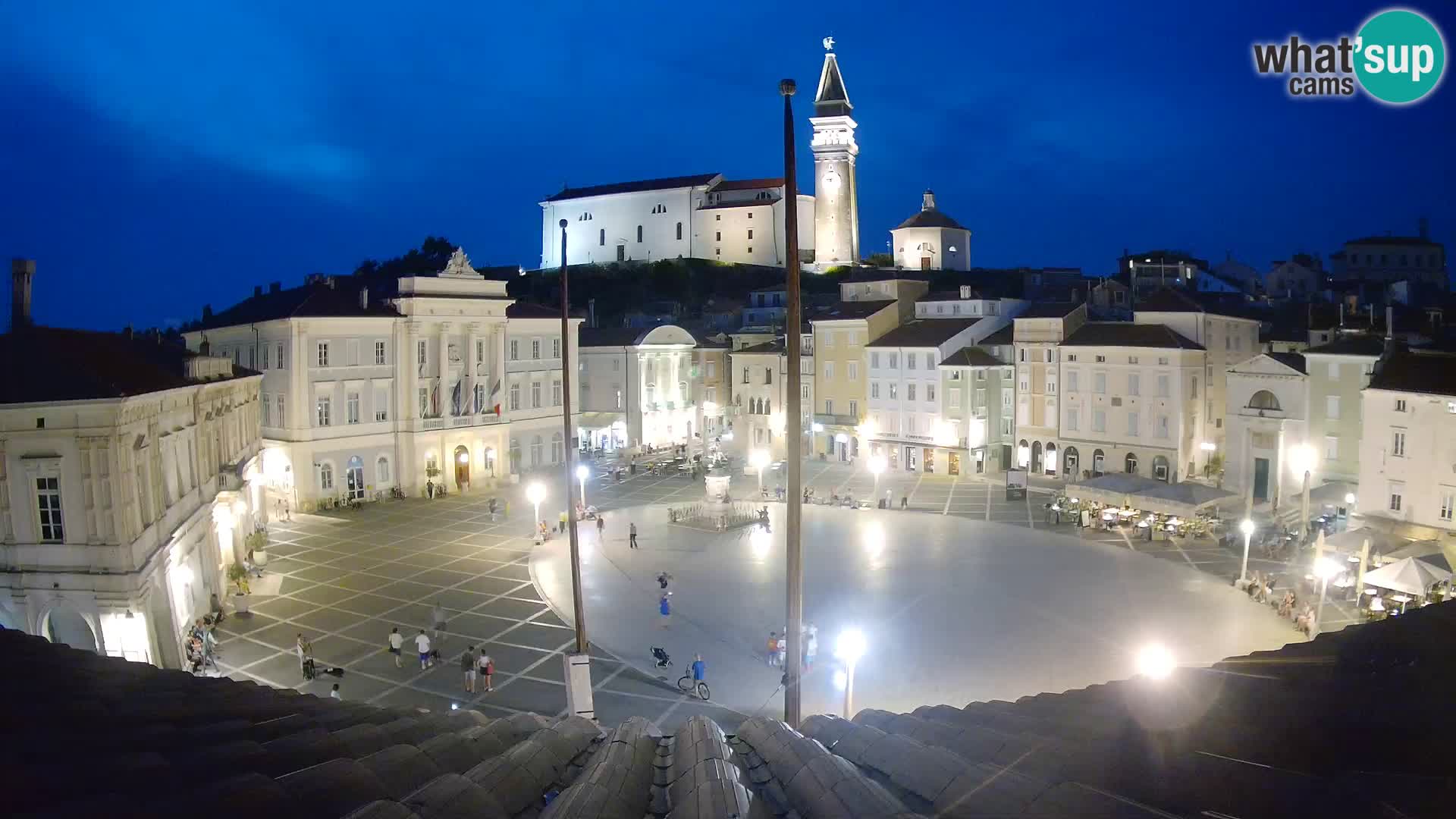 Live Webcam Piran – Tartini square – Art Hotel