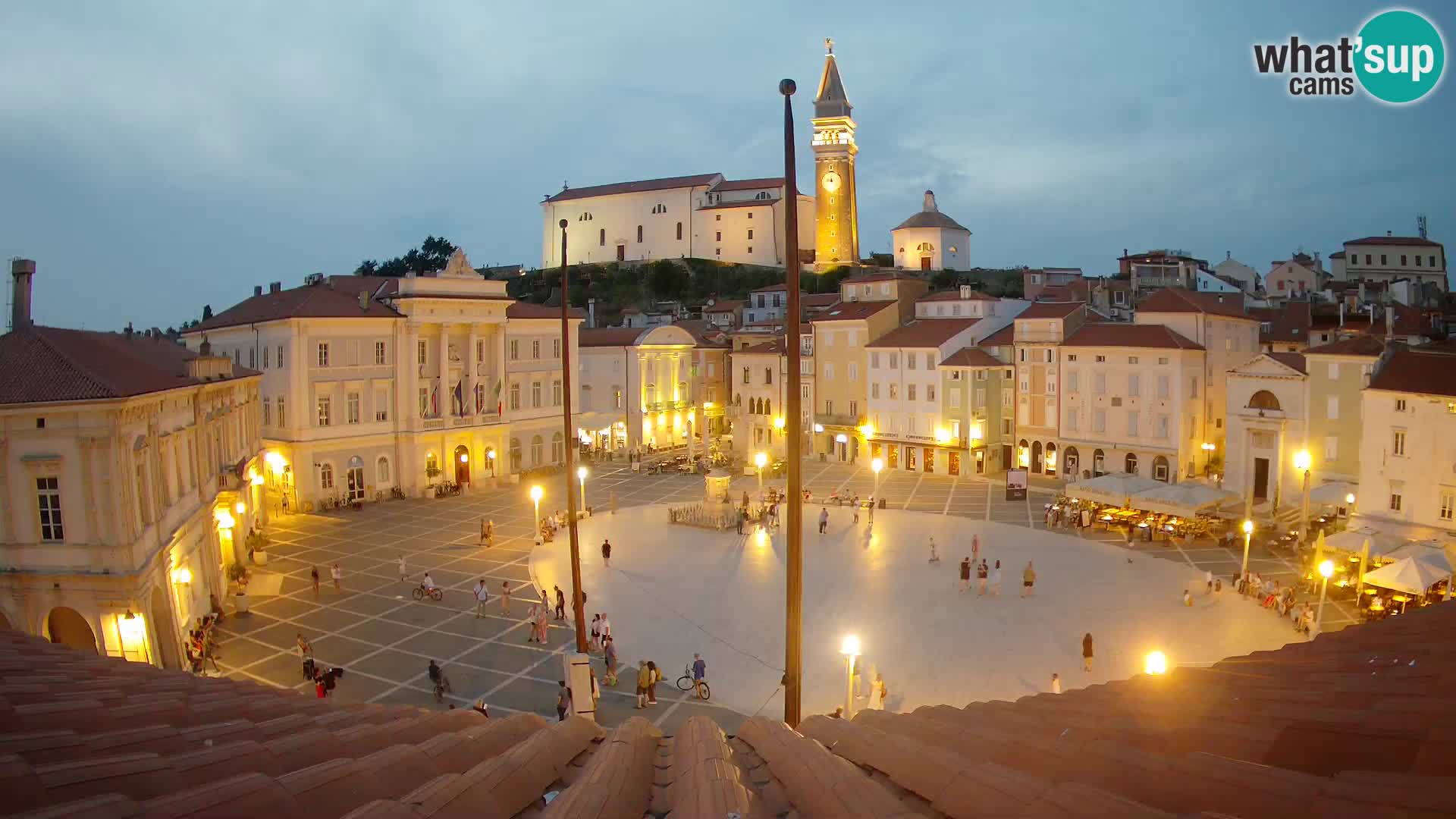 Webcam Pirano | Piran – Piazza Tartini – Art Hotel