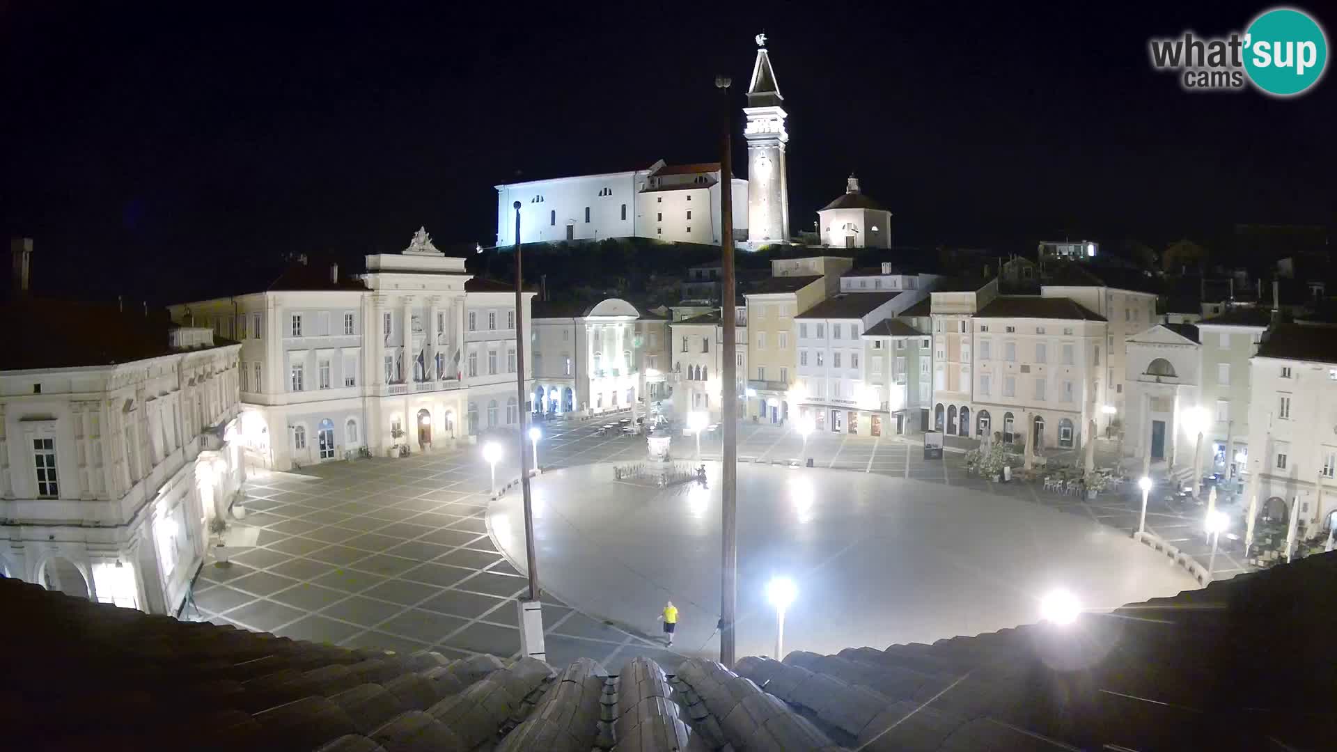 Kamera Piran v Živo – Tartinijev trg