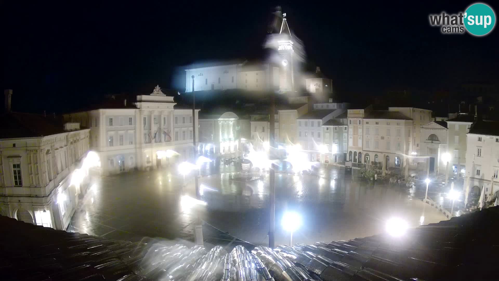 Webcam Live Piran – Carre Tartini “Mestna Kavarna”