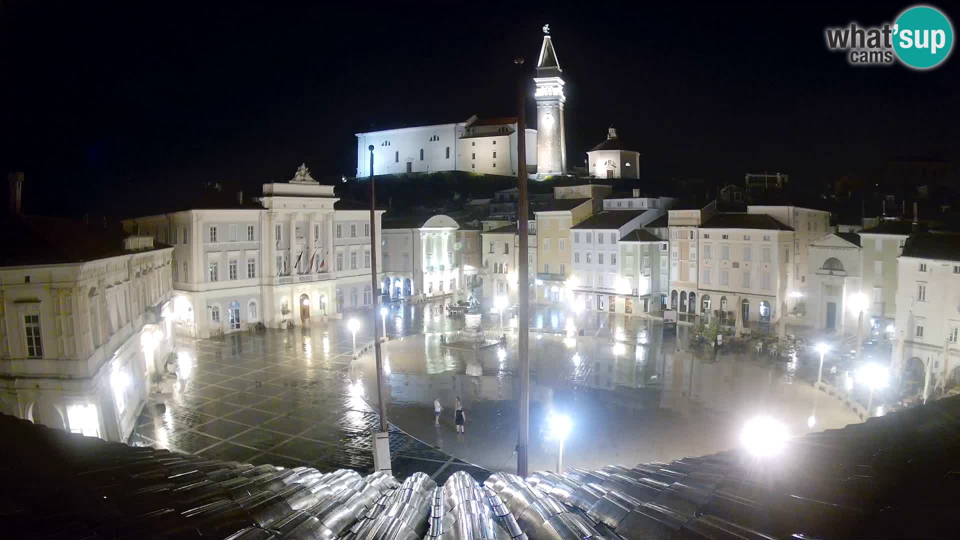 Webcam Piran – Plaza Tartini “Mestna Kavarna”