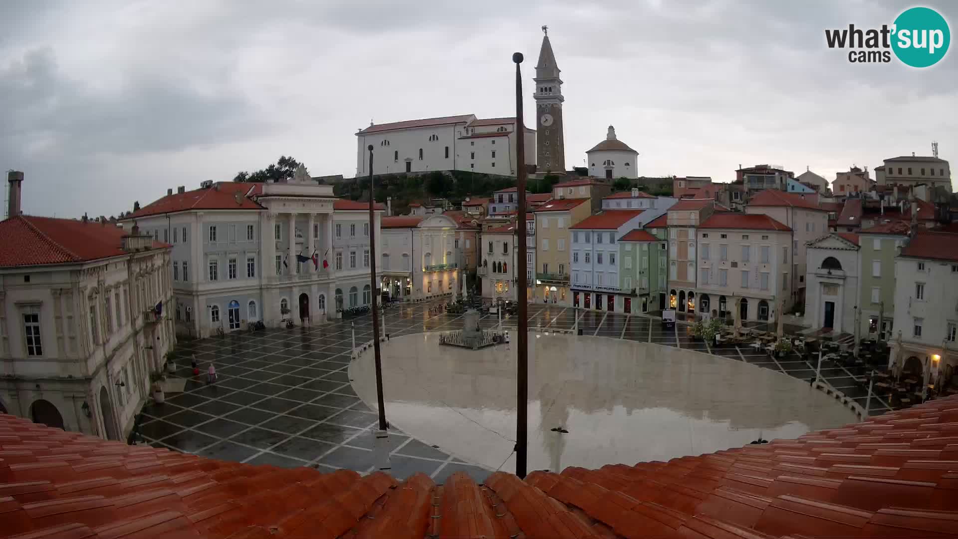 Webcam Piran – Plaza Tartini “Mestna Kavarna”