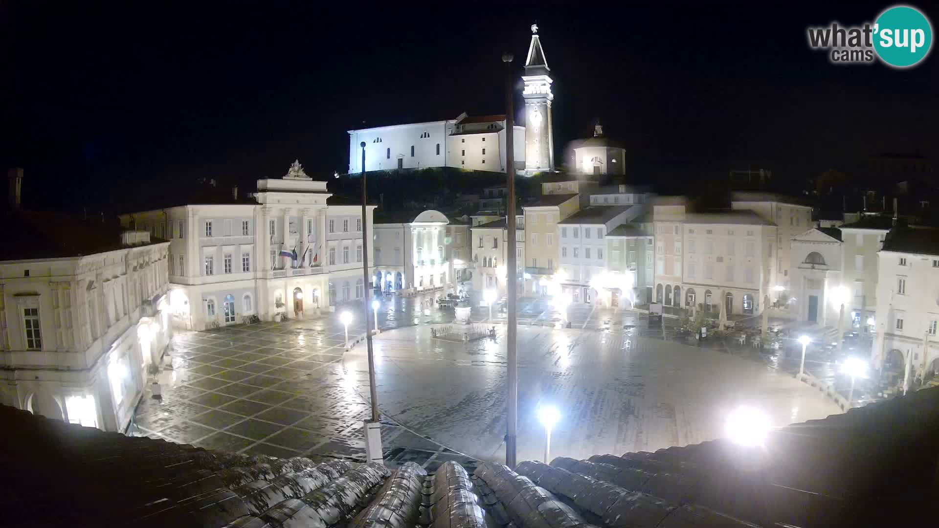 Webcam Live Piran – Carre Tartini “Mestna Kavarna”