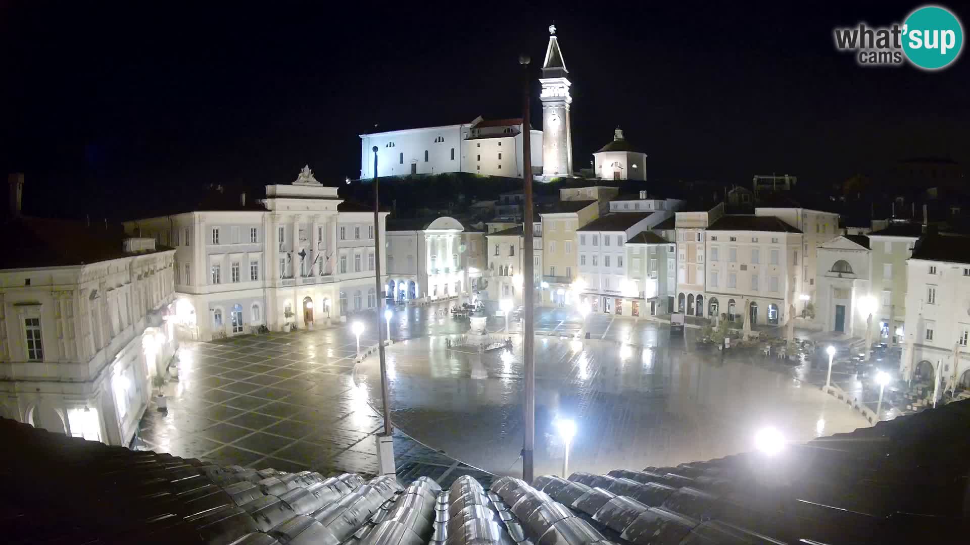 Webcam Pirano | Piran – Piazza Tartini – Art Hotel