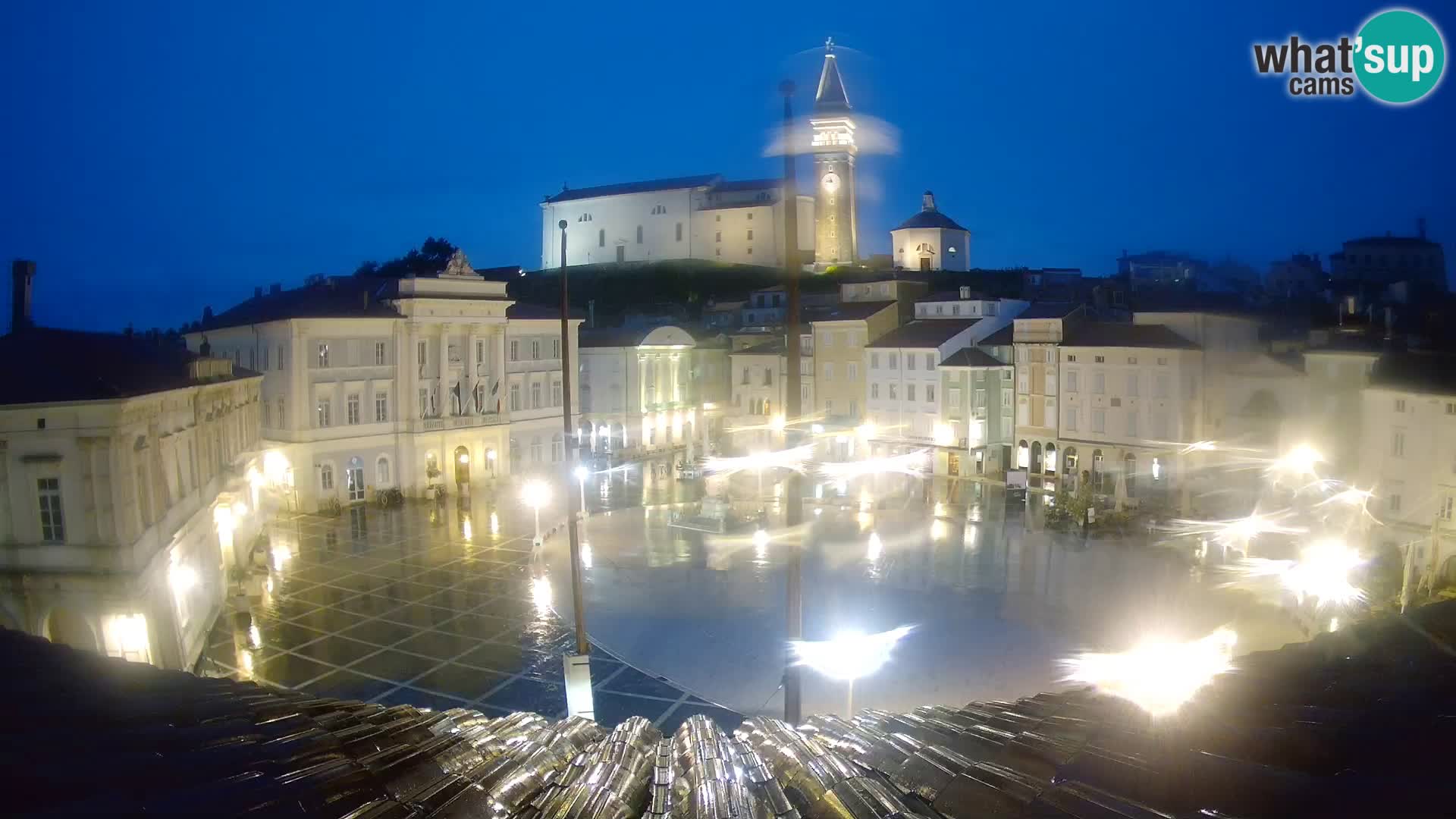 Live Webcam Piran – Tartini square – Art Hotel