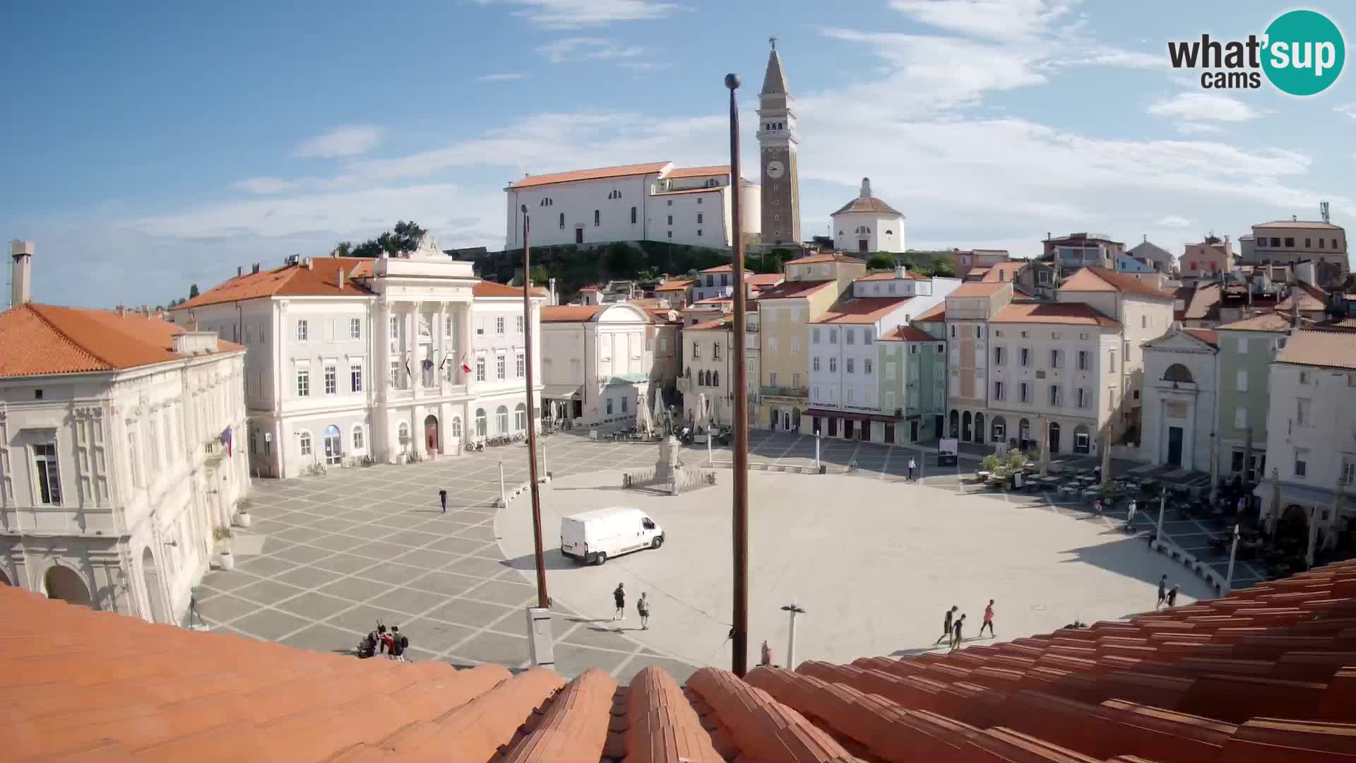 Webcam Pirano | Piran – Piazza Tartini – Art Hotel