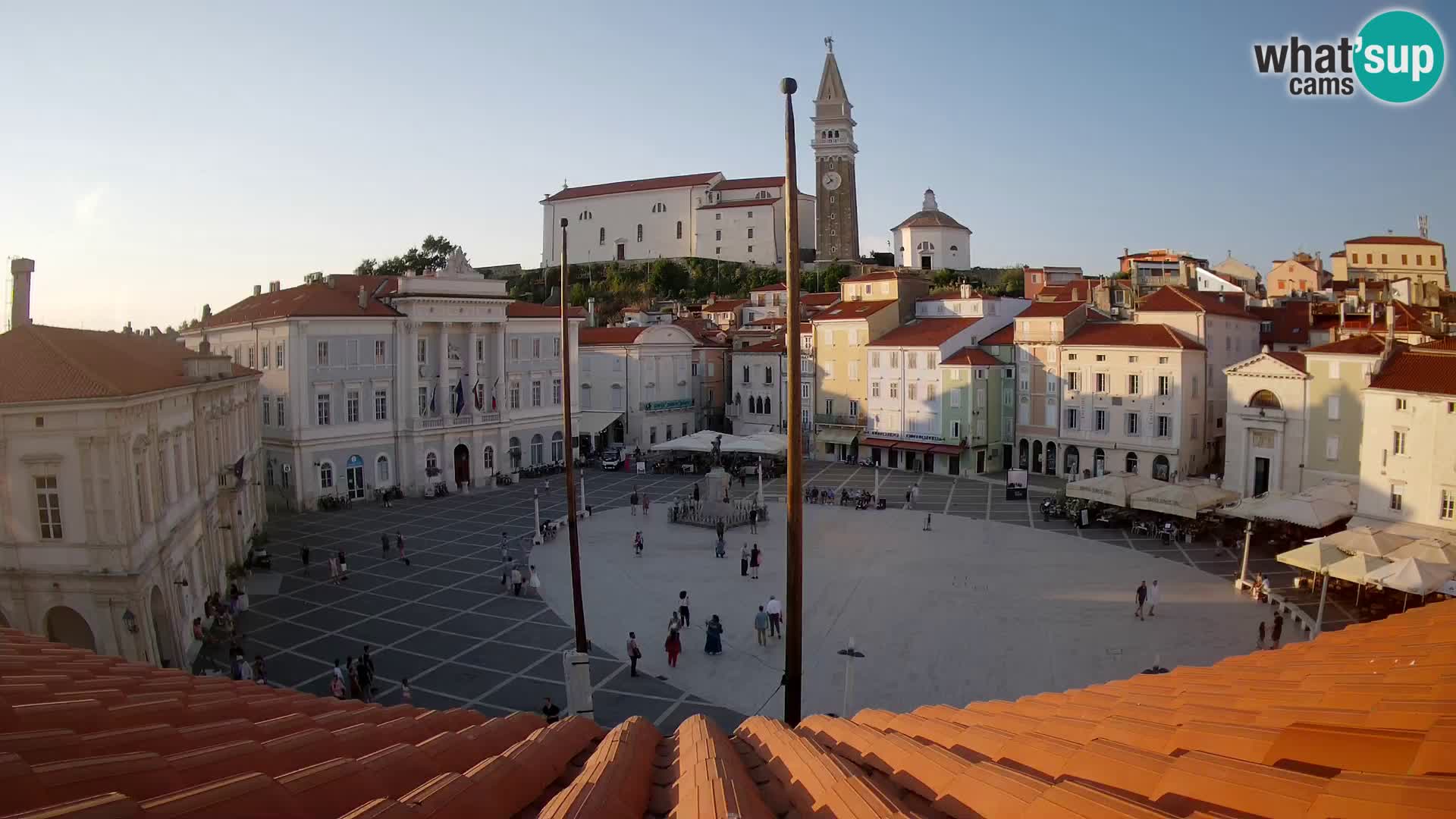 Webcam Pirano | Piran – Piazza Tartini – Art Hotel