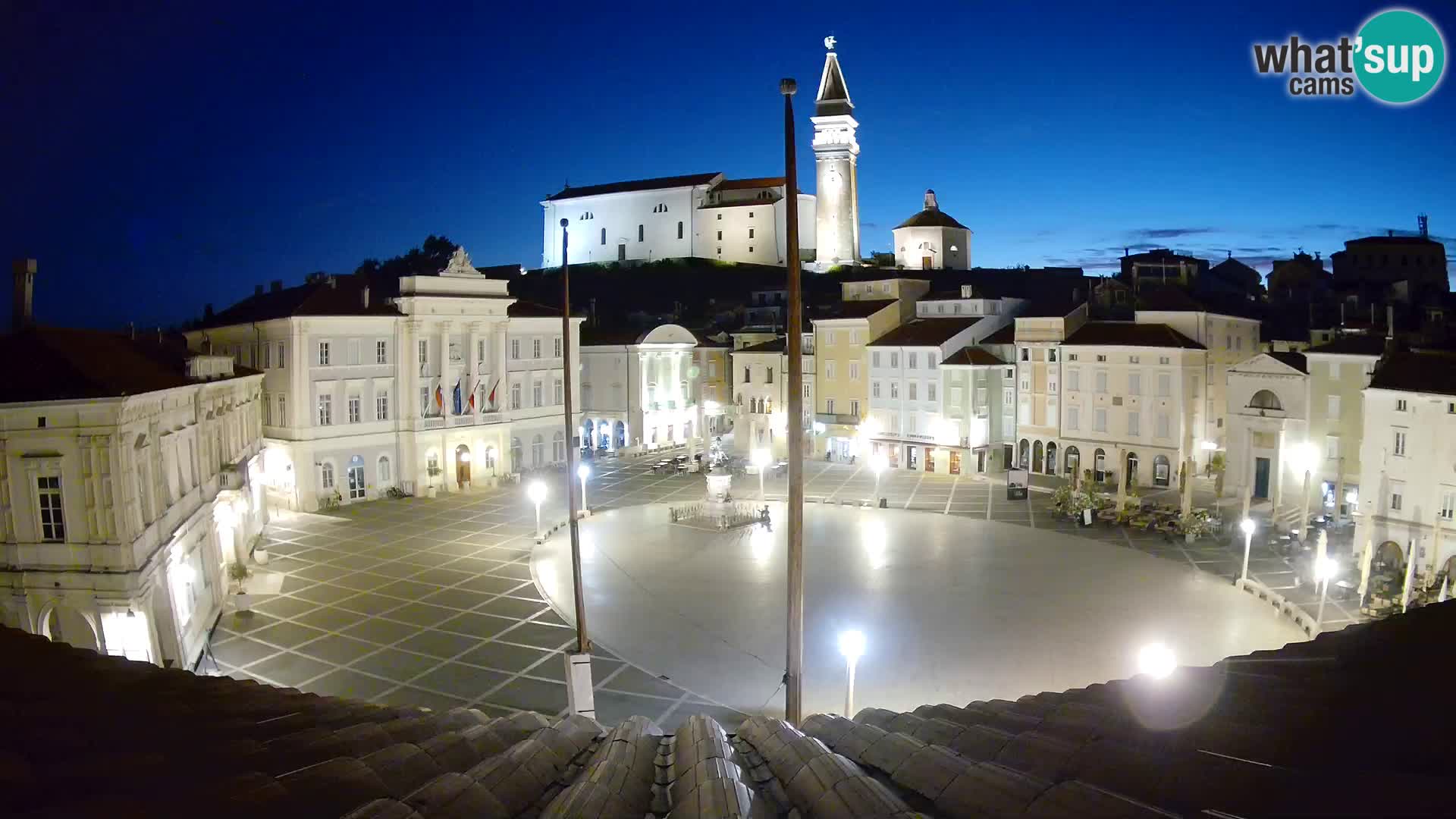 Webcam Pirano | Piran – Piazza Tartini – Art Hotel