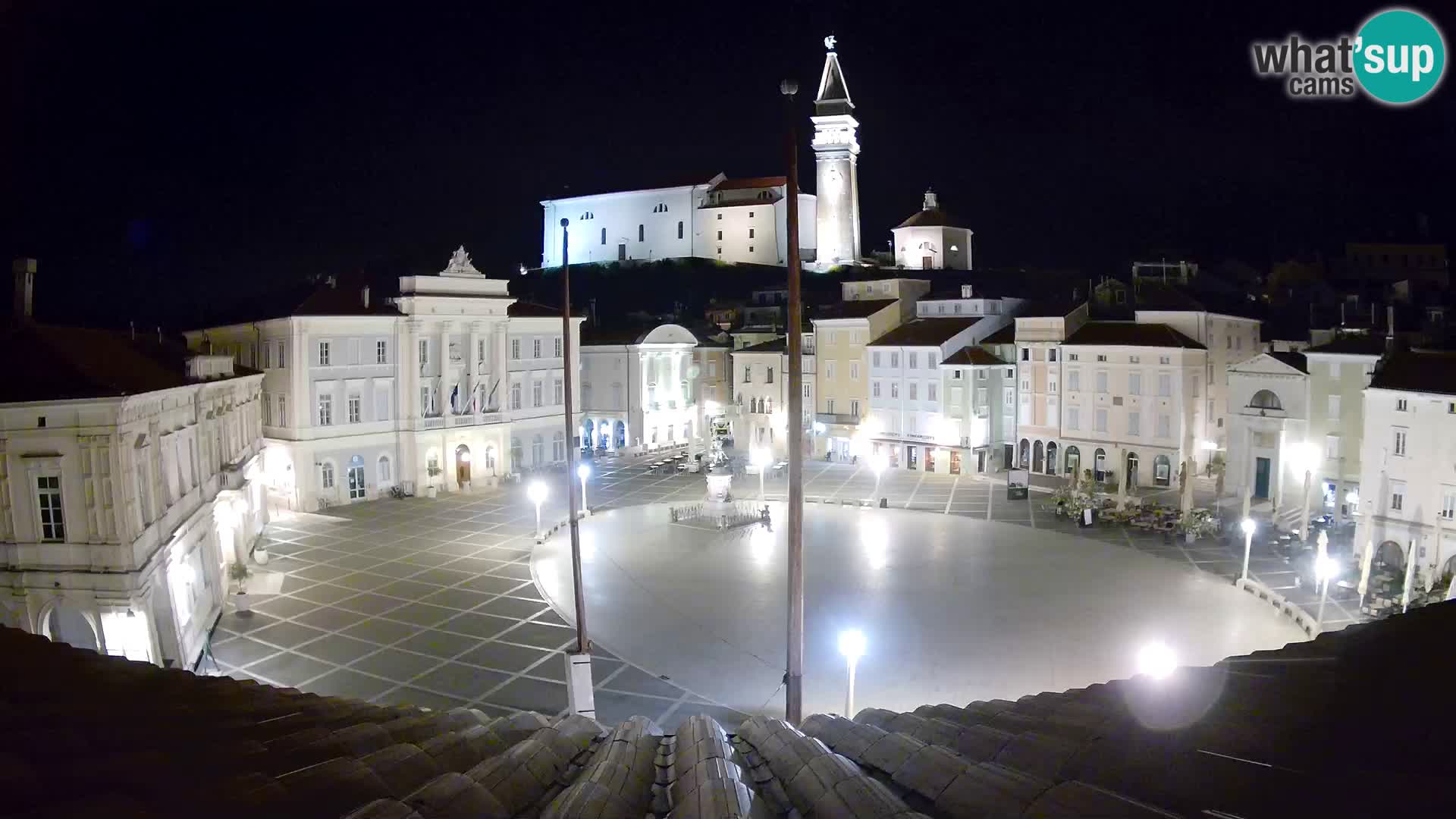 Live Webcam Piran – Tartini square – Art Hotel