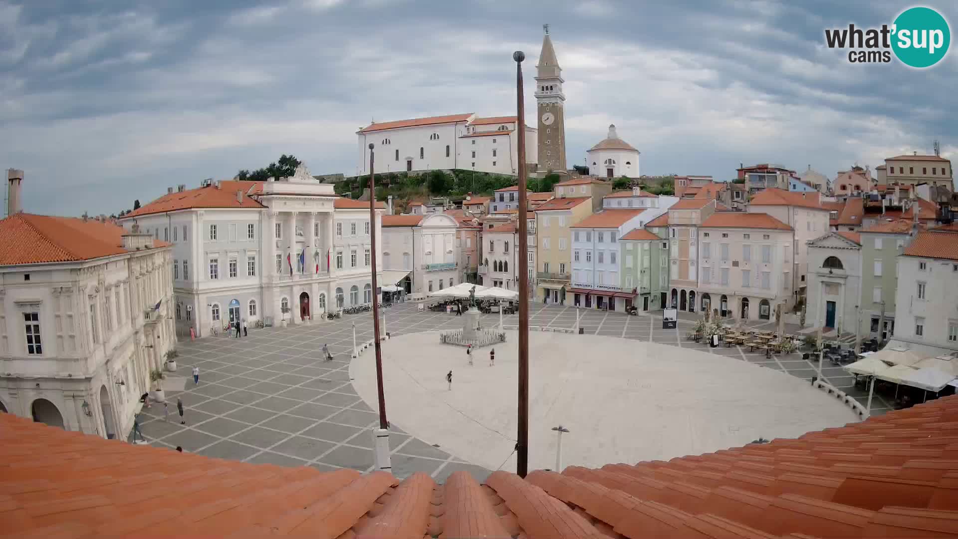 Web Kamera Piran – Trg Tartini