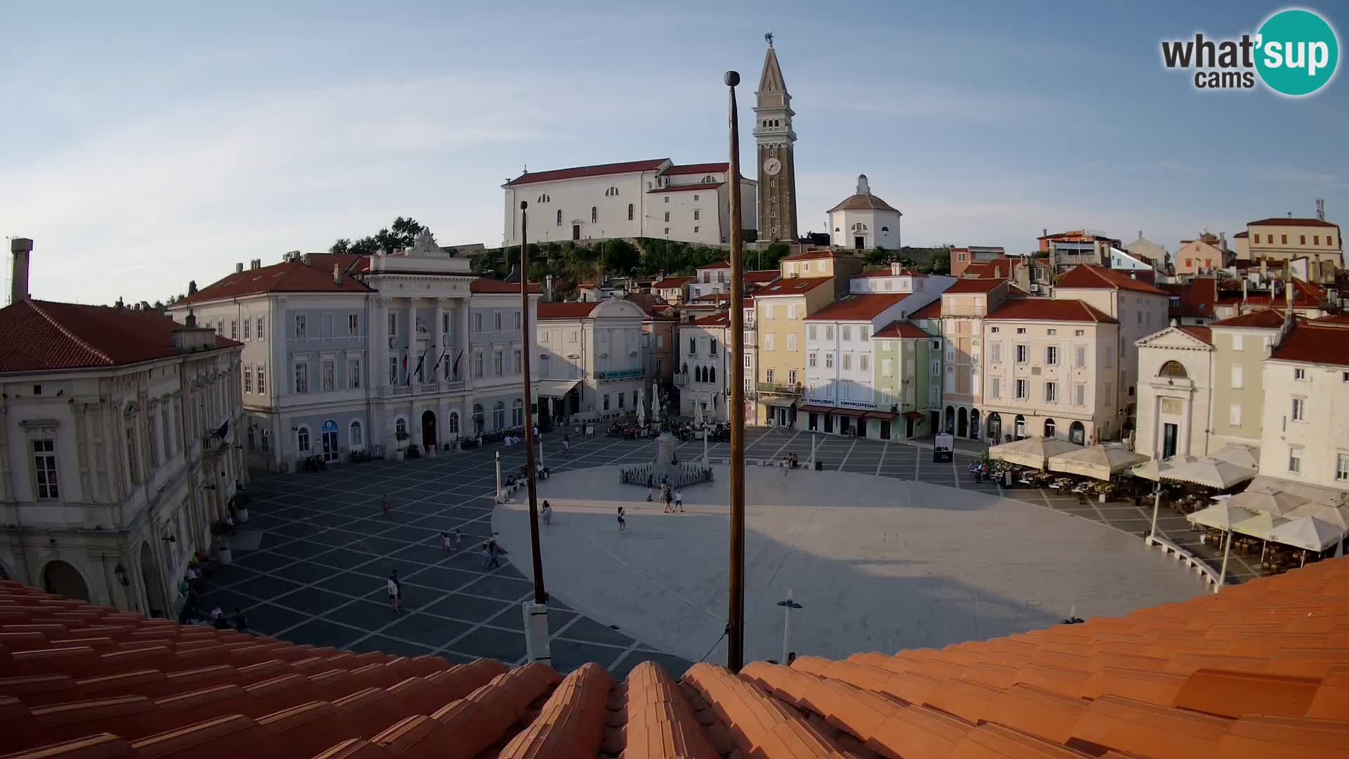 Web Kamera Piran – Trg Tartini