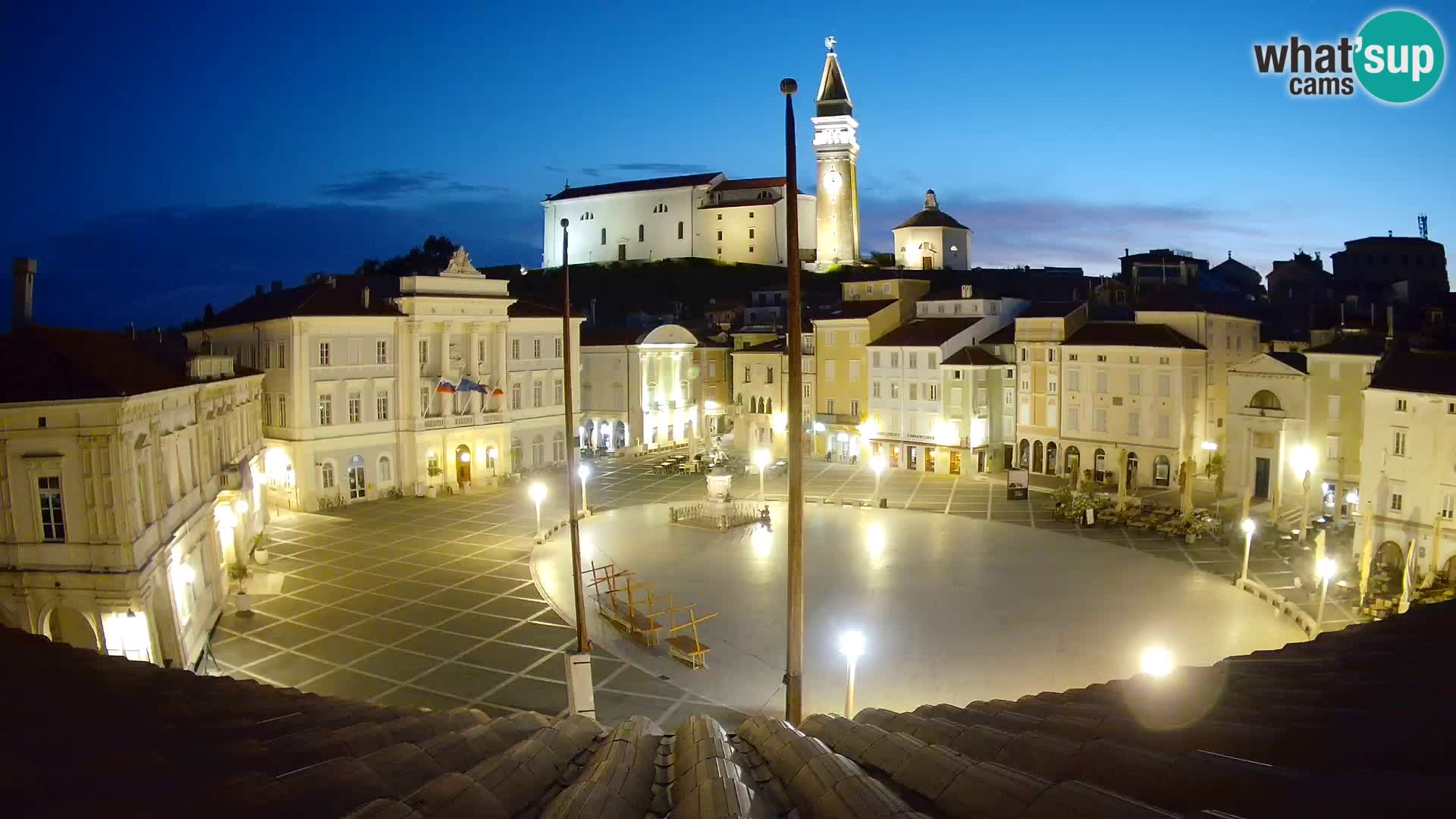 Webcam Pirano | Piran – Piazza Tartini – Art Hotel