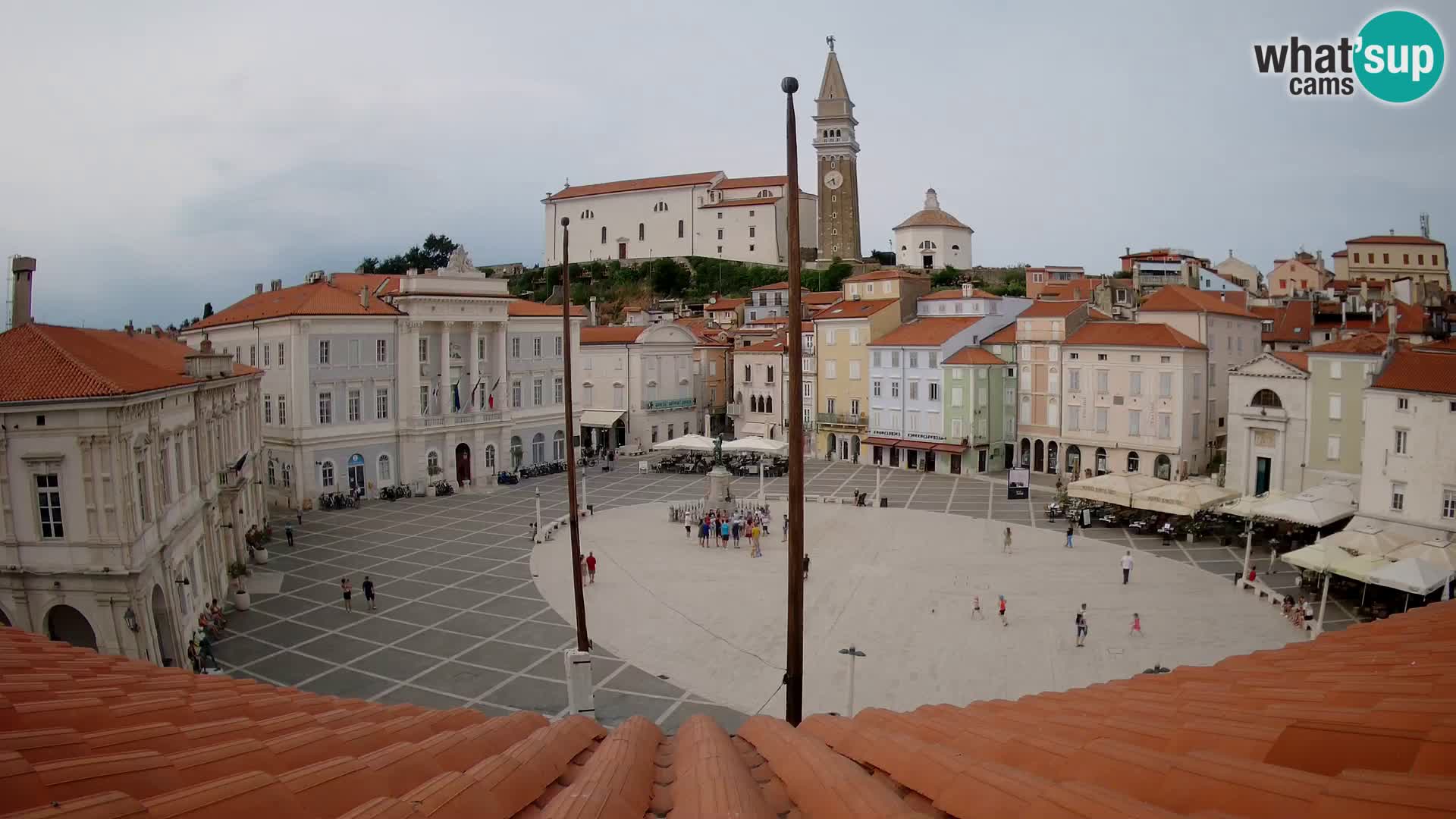 Webcam Pirano | Piran – Piazza Tartini – Art Hotel