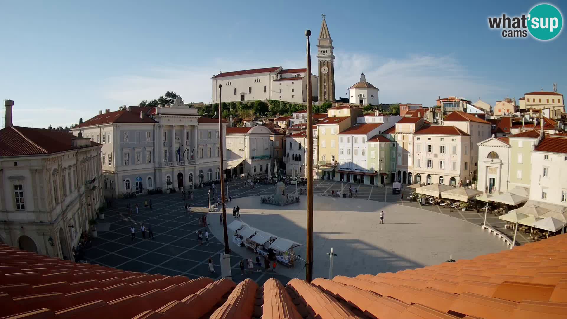 Web Kamera Piran – Trg Tartini