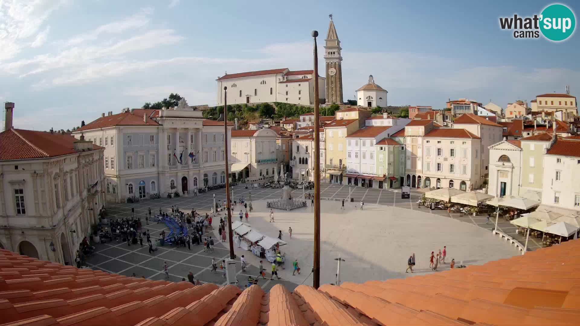 Web Kamera Piran – Trg Tartini