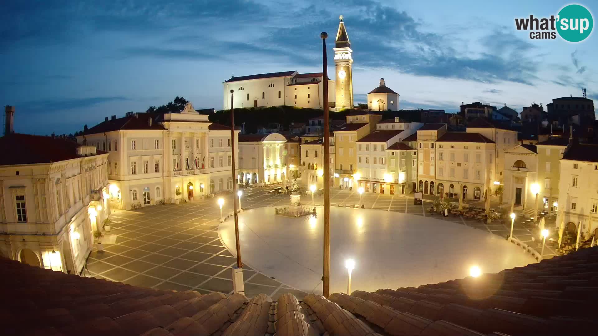 Webcam Pirano | Piran – Piazza Tartini – Art Hotel