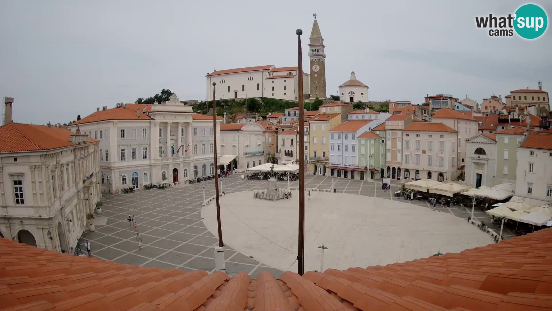 Live Webcam Piran – Tartini square – Art Hotel