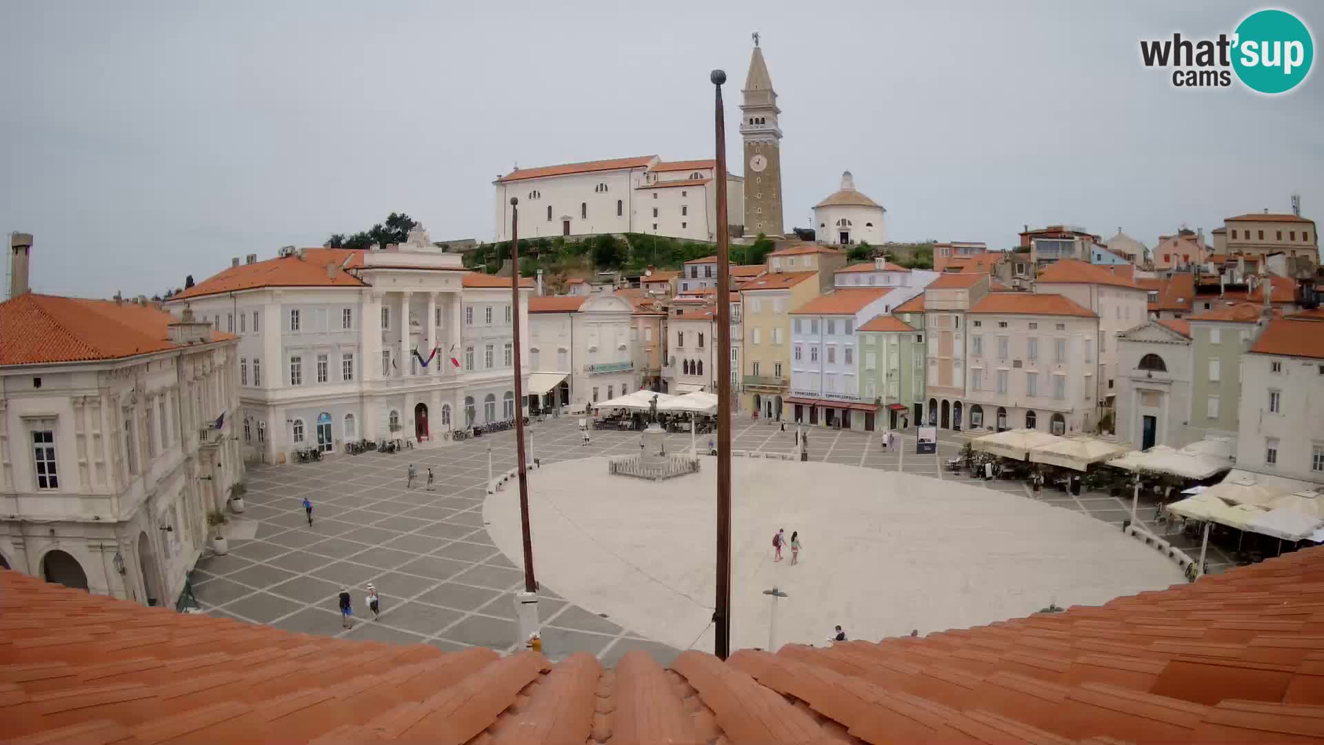 Webcam Pirano | Piran – Piazza Tartini – Art Hotel
