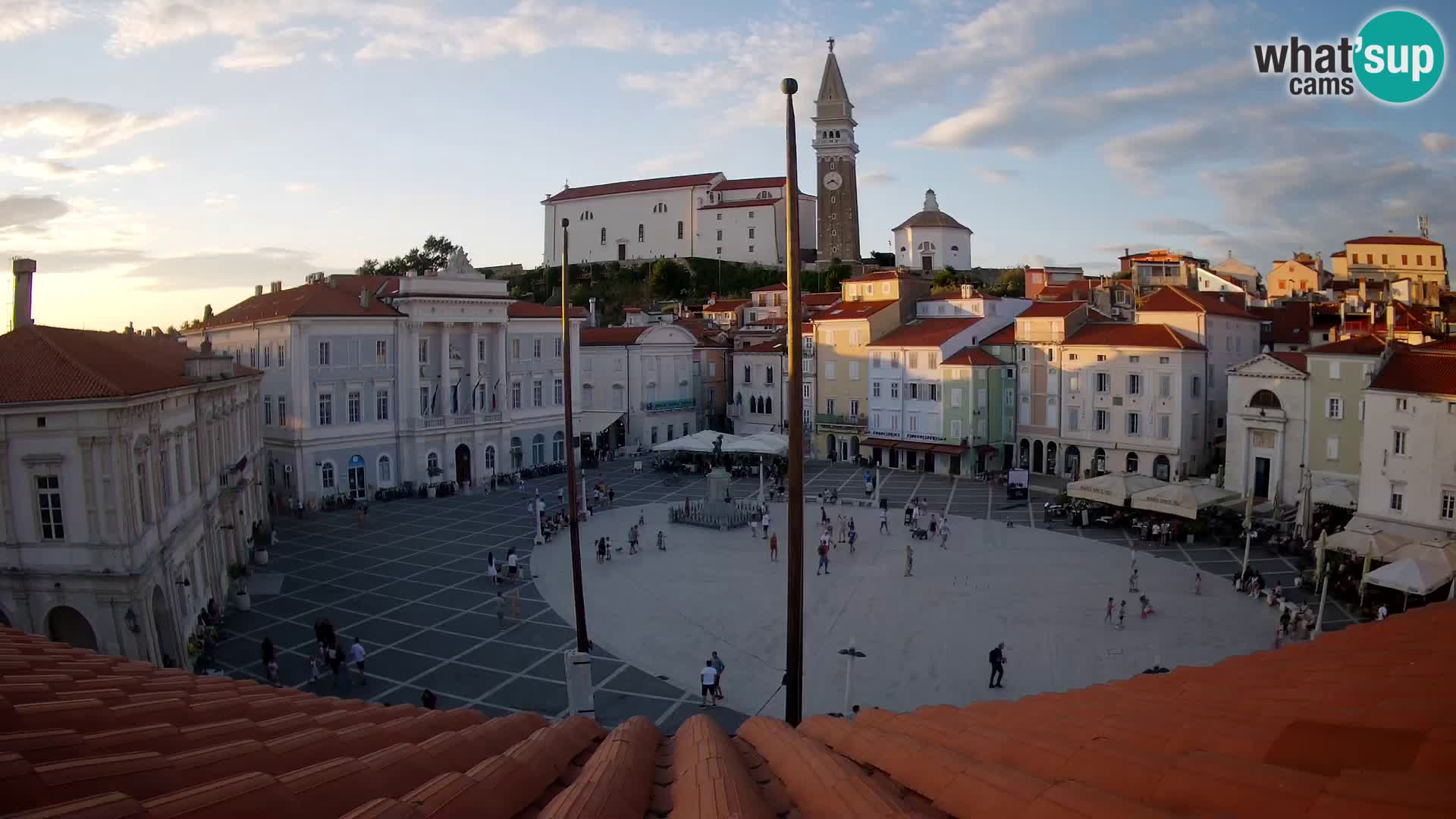 Webcam Pirano | Piran – Piazza Tartini – Art Hotel