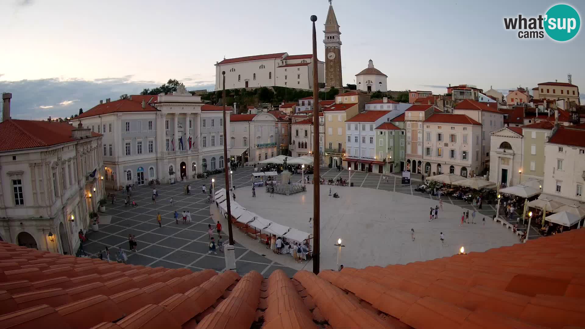 Webcam Piran – Plaza Tartini