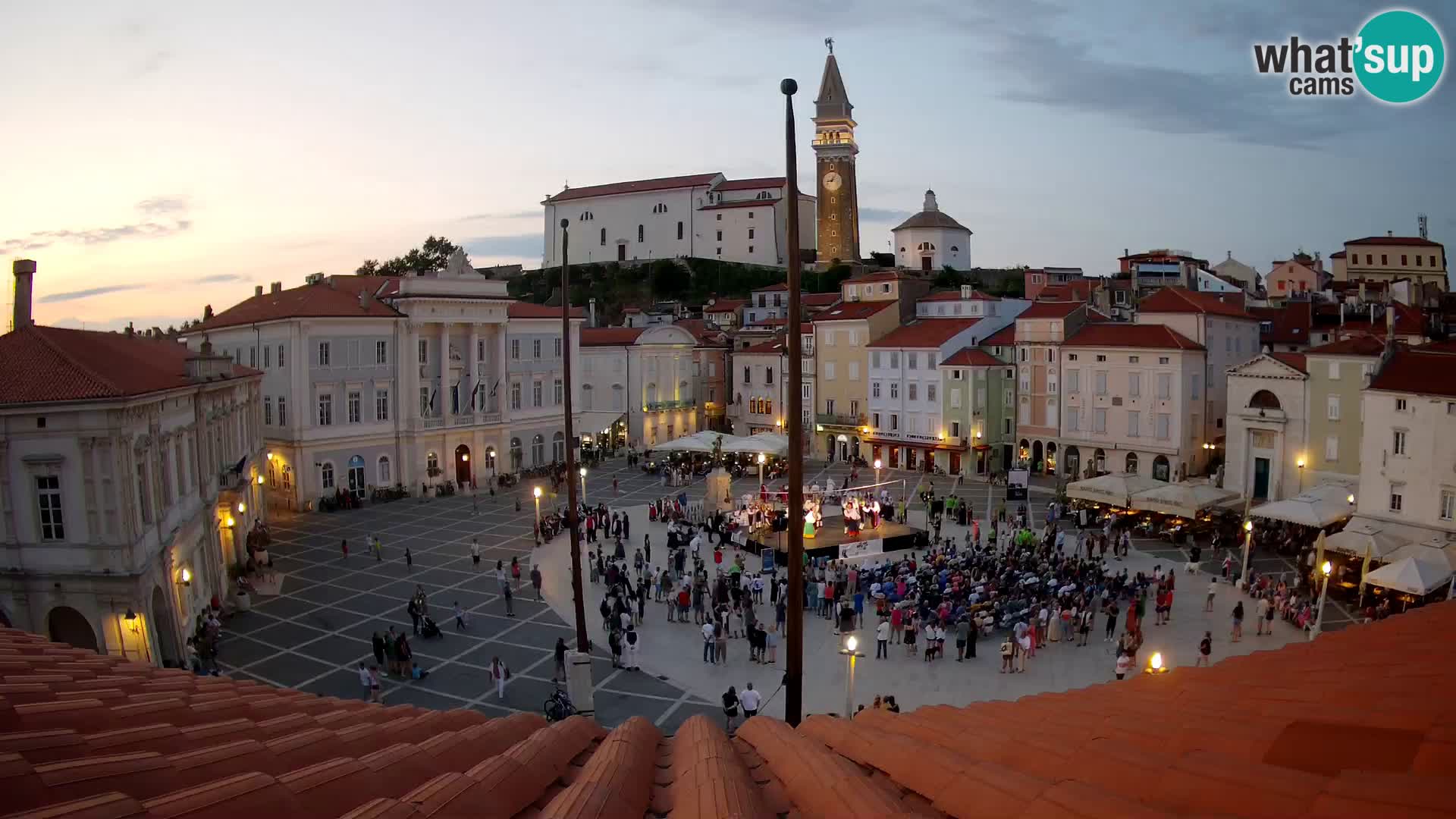 Webcam Piran – Plaza Tartini