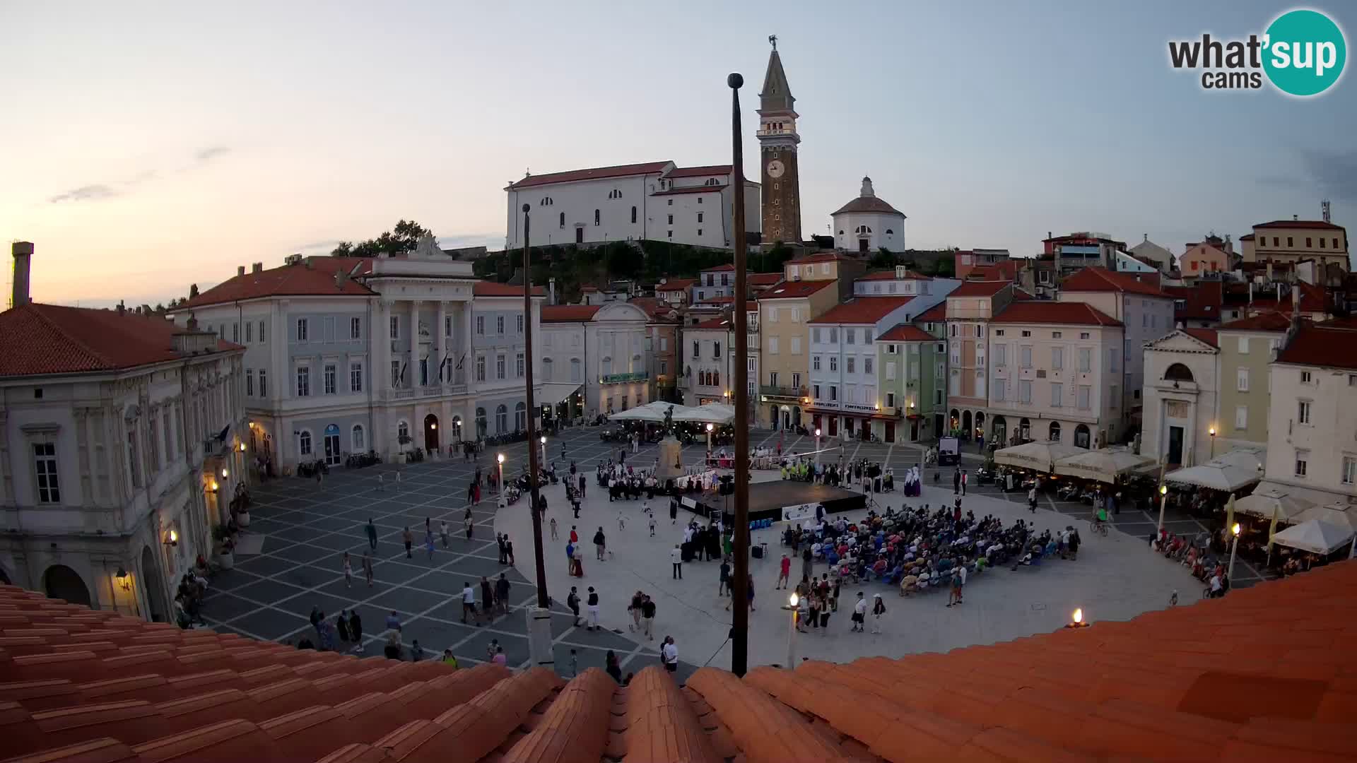 Webcam Piran – Plaza Tartini