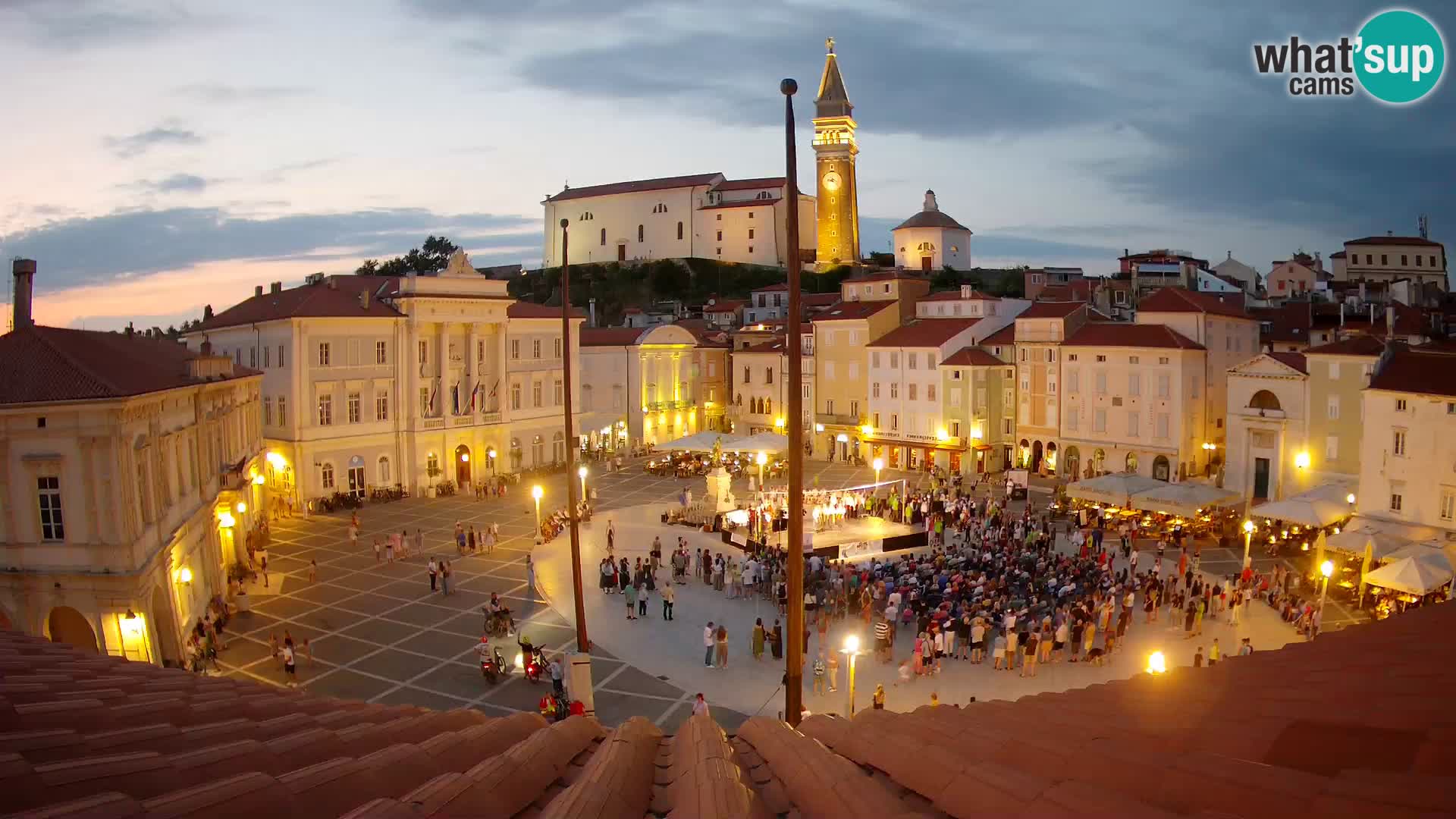 Webcam Piran – Plaza Tartini
