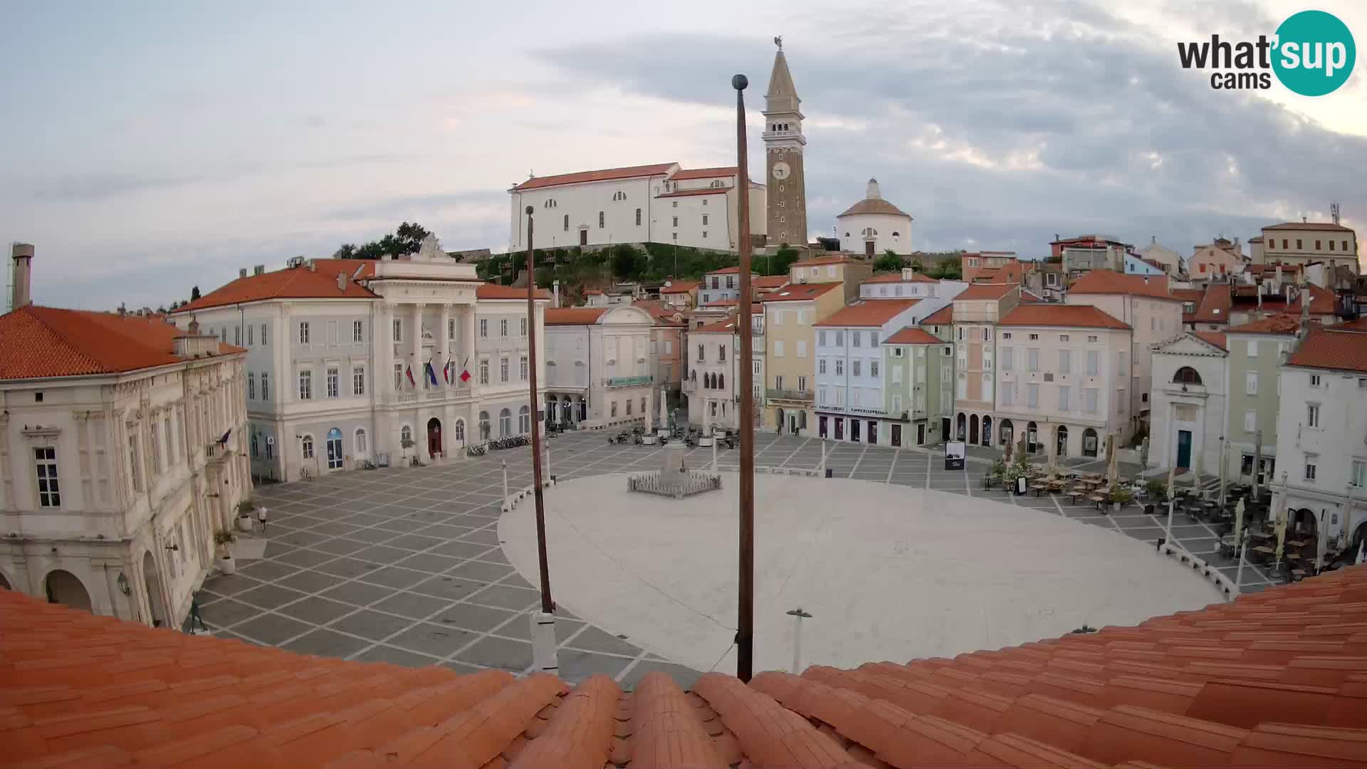 Web Kamera Piran – Trg Tartini