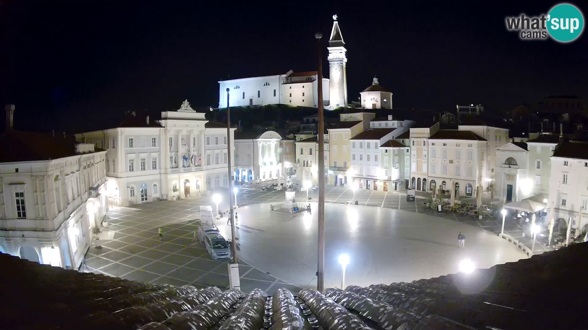 Webcam Piran – Tartini platz – Art Hotel Tartini