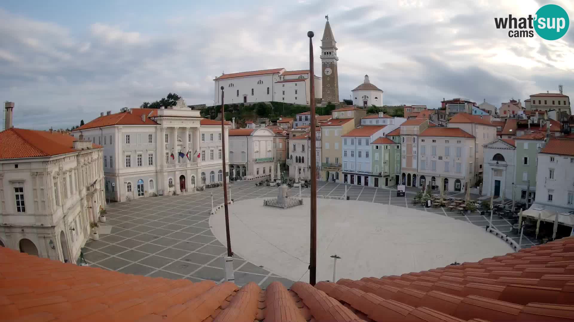 Webcam Pirano | Piran – Piazza Tartini – Art Hotel